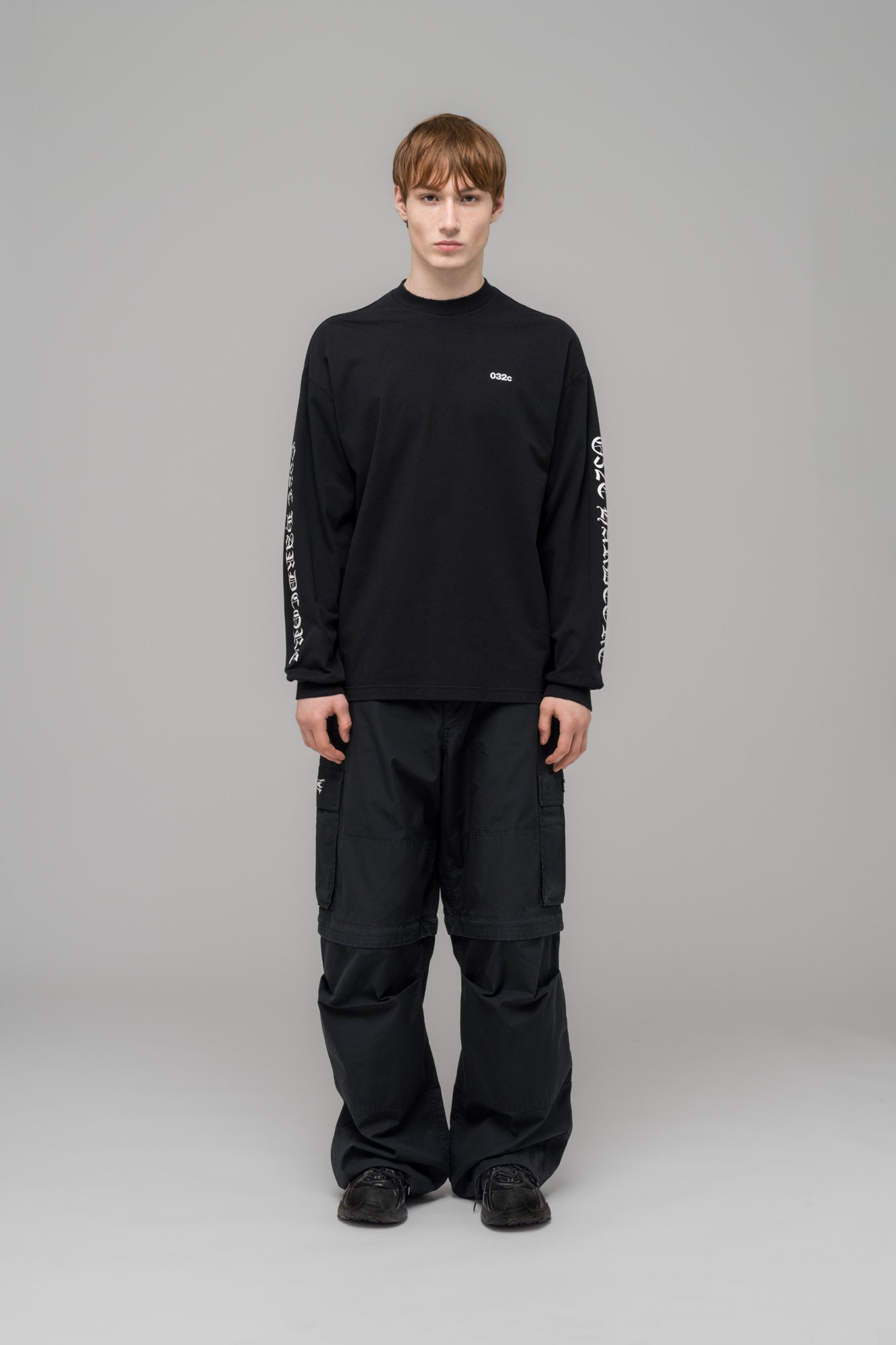 032c-hardcore-since-2001-longsleeve-print-schwarz image 3
