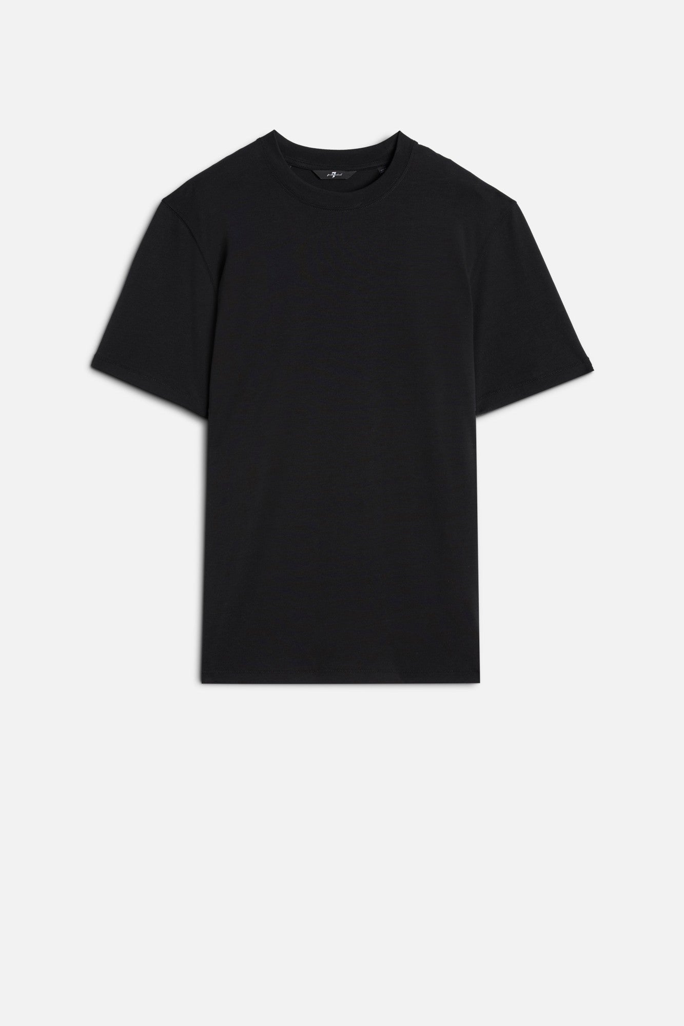 7-for-all-mankind-lyocell-crewneck-t-shirt-herren-schwarz image 1