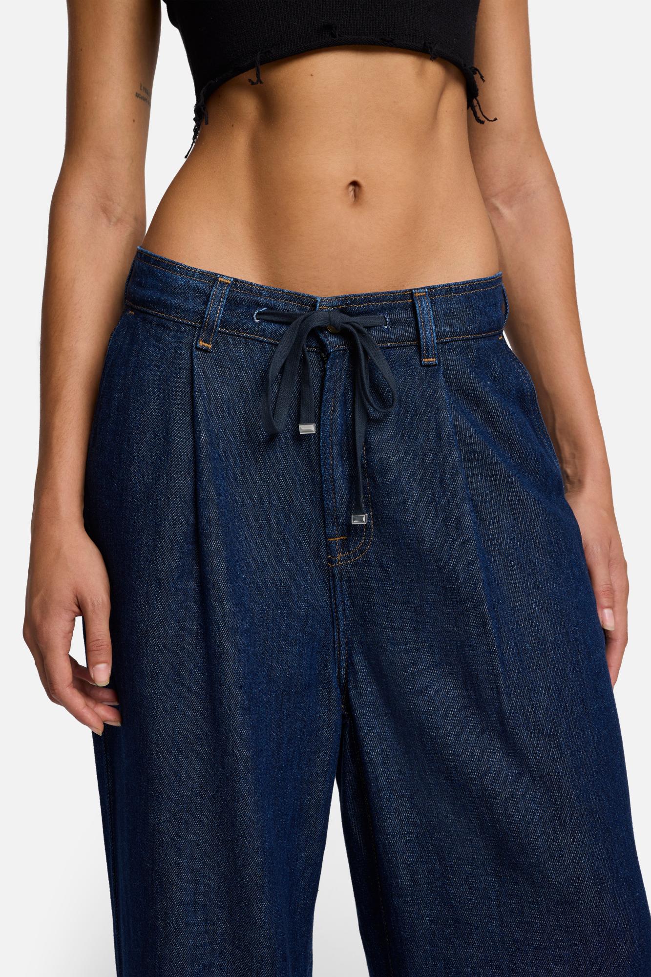 7-for-all-mankind-denim-lustre-tilda-pant-coco-damen-stoffhose-dunkel image 4