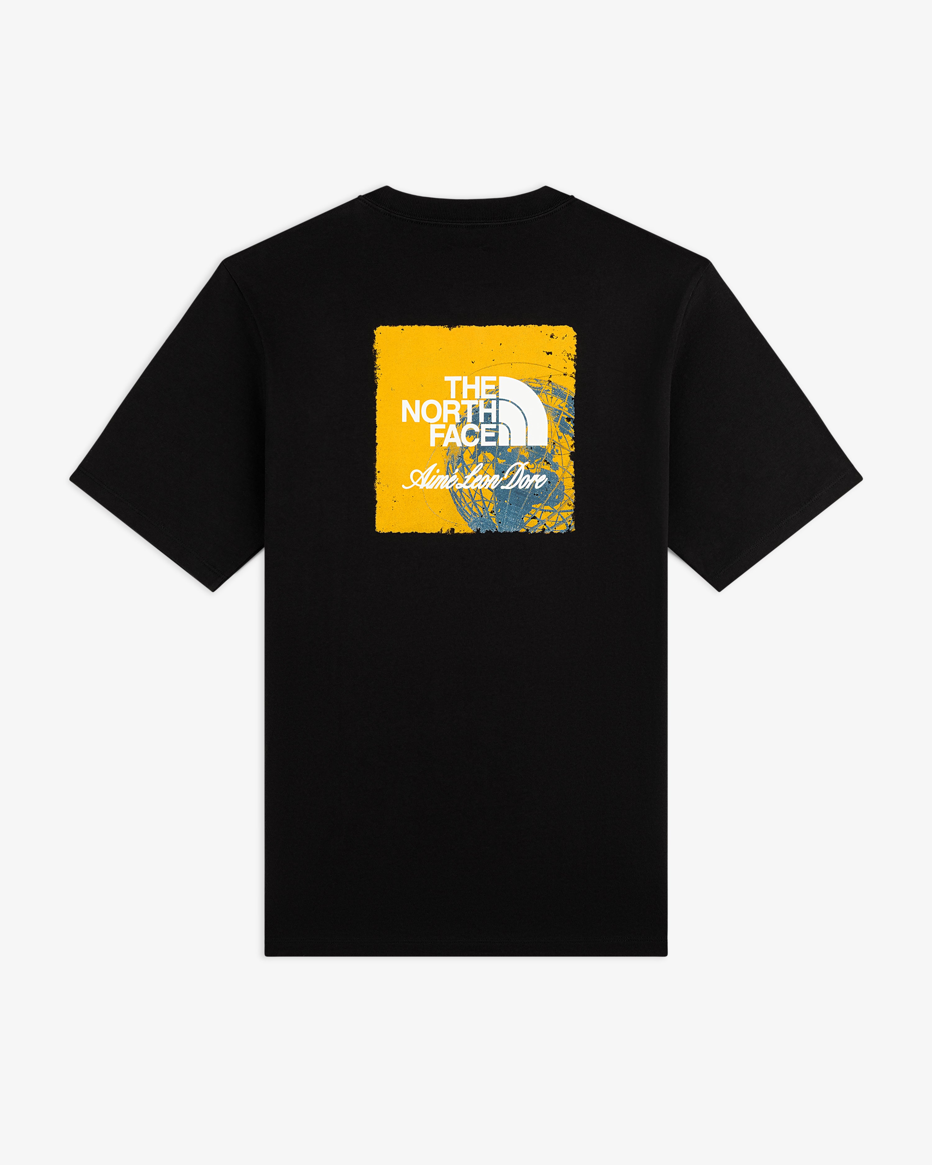 aim-leon-dore-x-the-north-face-logo-tee-schwarz image 2