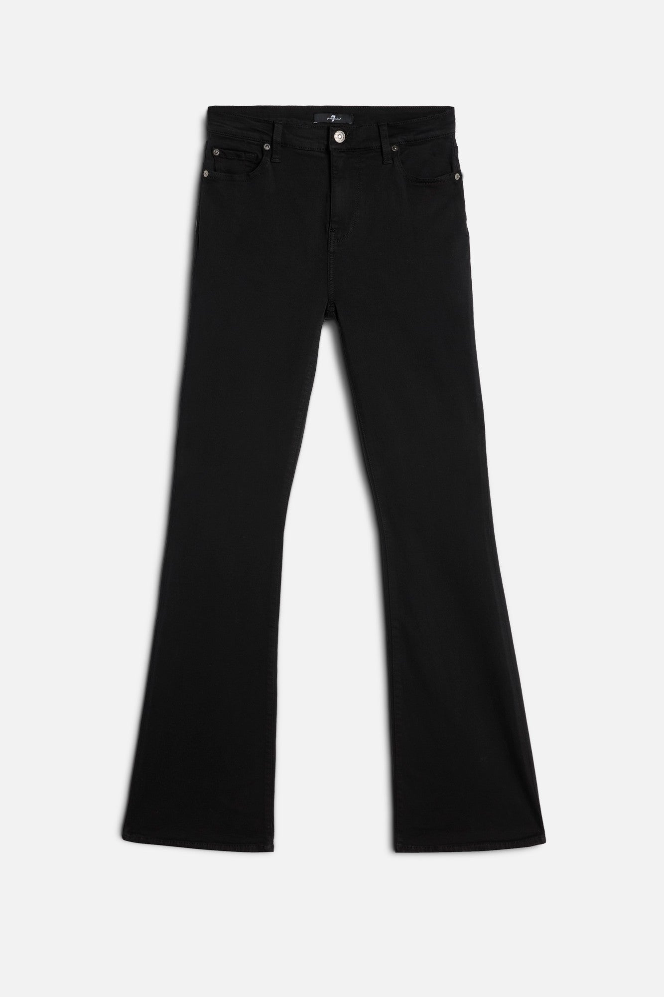 7-for-all-mankind-slim-illusion-high-waist-ali-flare-jeans-schwarz image 1