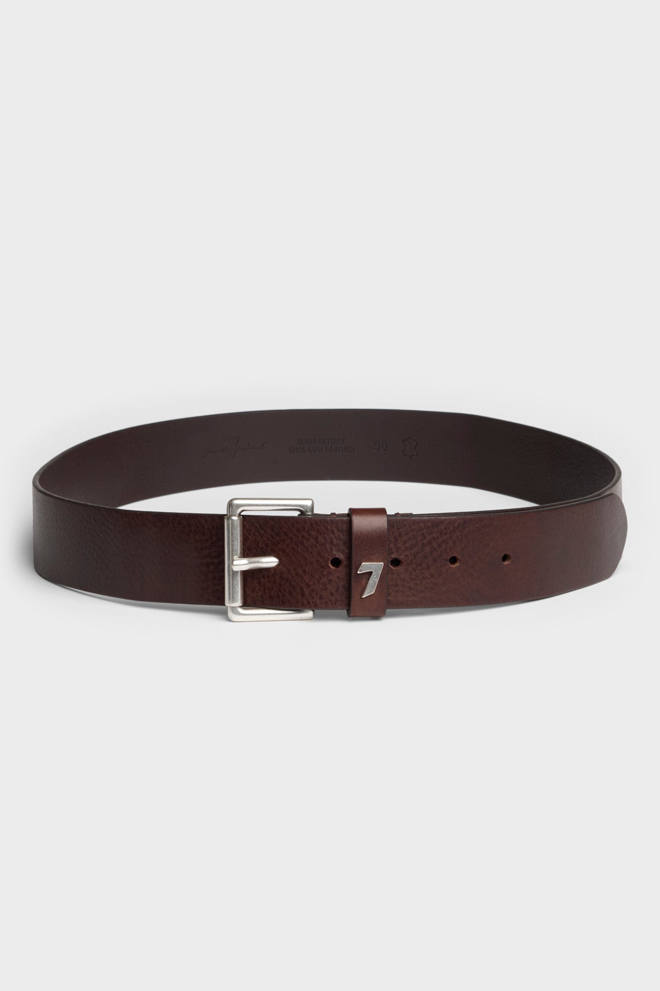 7-for-all-mankind-classic-belt-metal-g-rtel-leather-dark-brown image 1