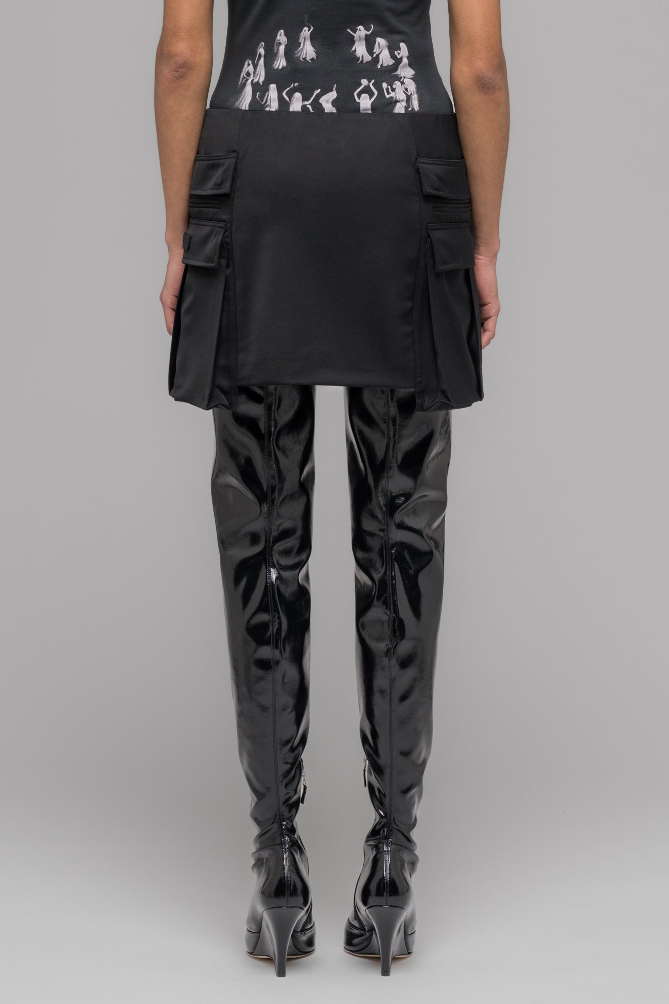 032c-nuclear-tight-suit-skirt-damen-minirock-aus-wolle image 4
