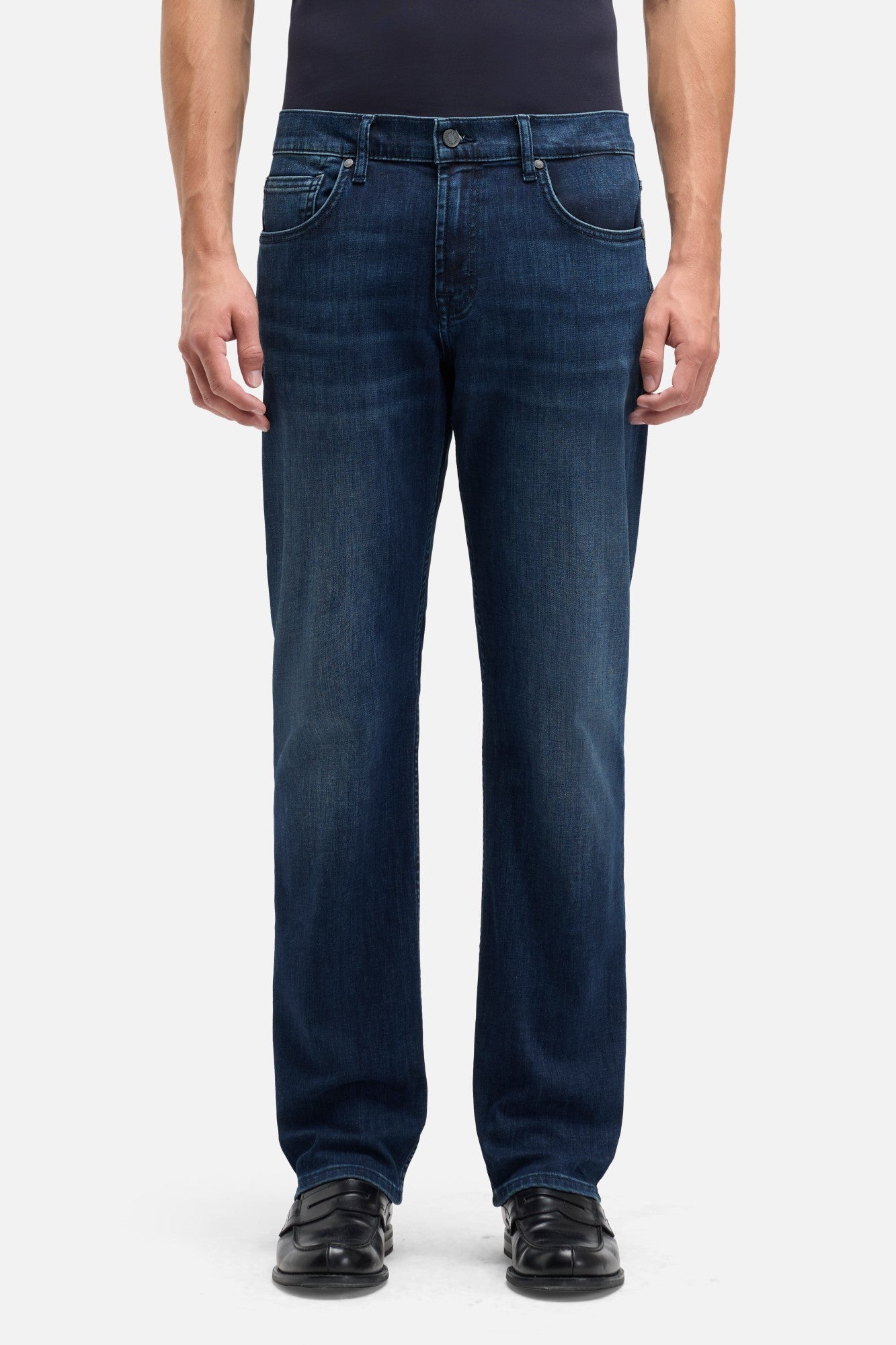7-for-all-mankind-standard-straight-jeans-luxe-performance-dark-blue-herren image 3