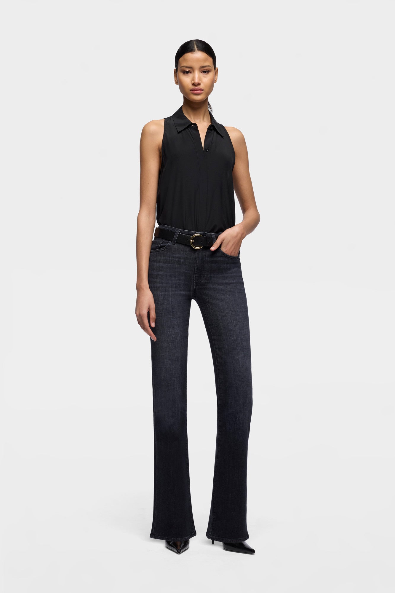 7-for-all-mankind-leggy-bootcut-jeans-slim-illusion-carbon-storm image 2