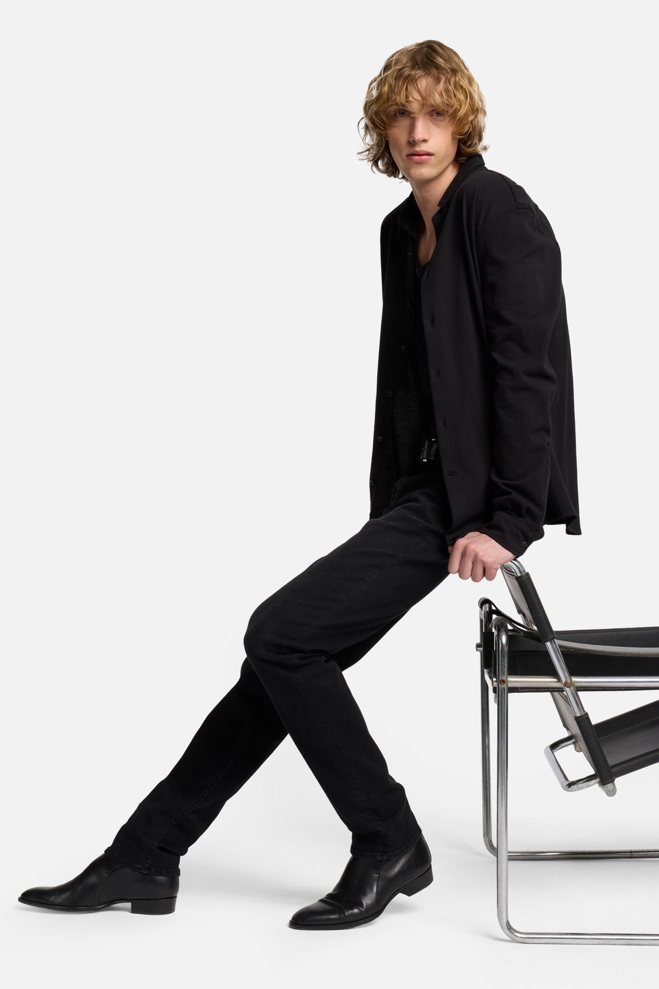 7-for-all-mankind-slimmy-richey-herren-slim-jeans-schwarz image 7