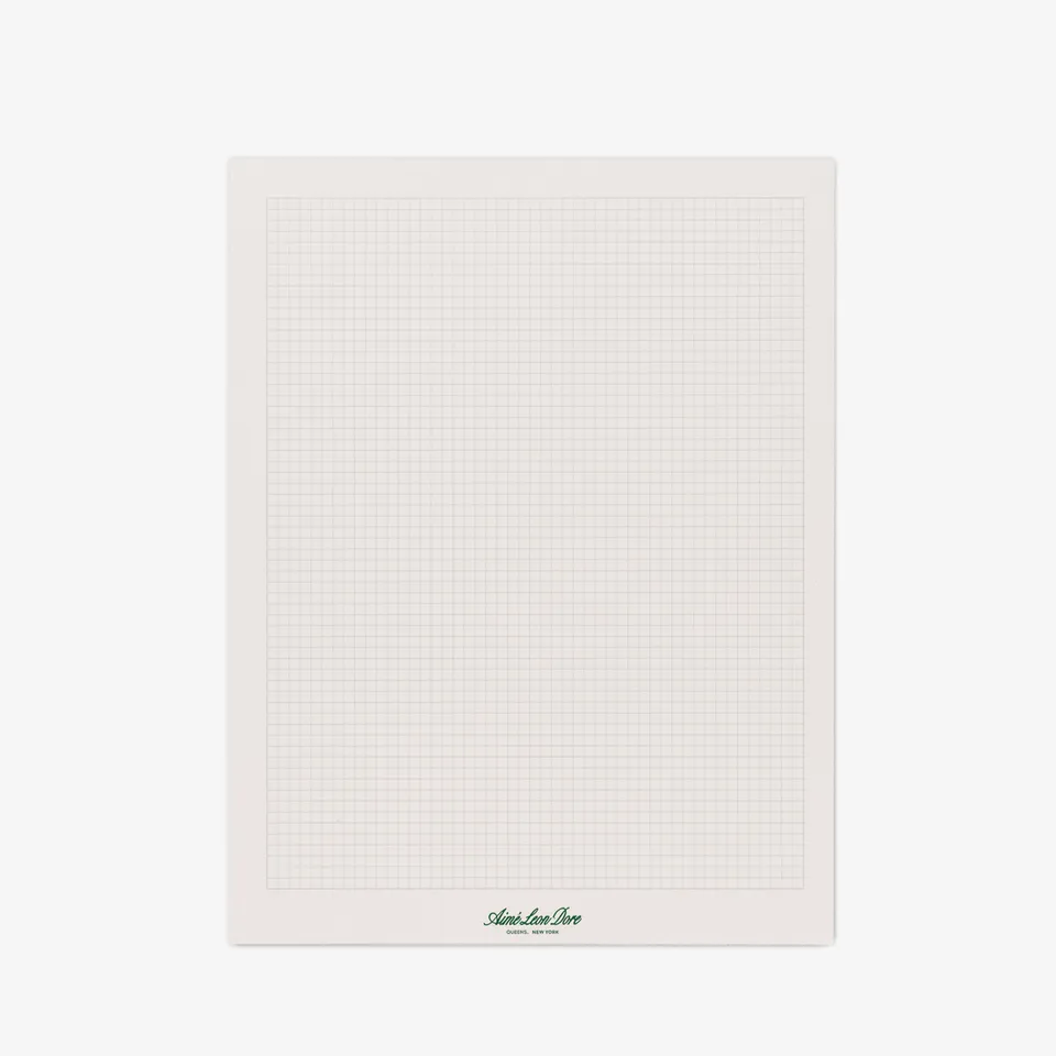 aim-leon-dore-large-sketch-pad-skizzenblock-a4 image 1