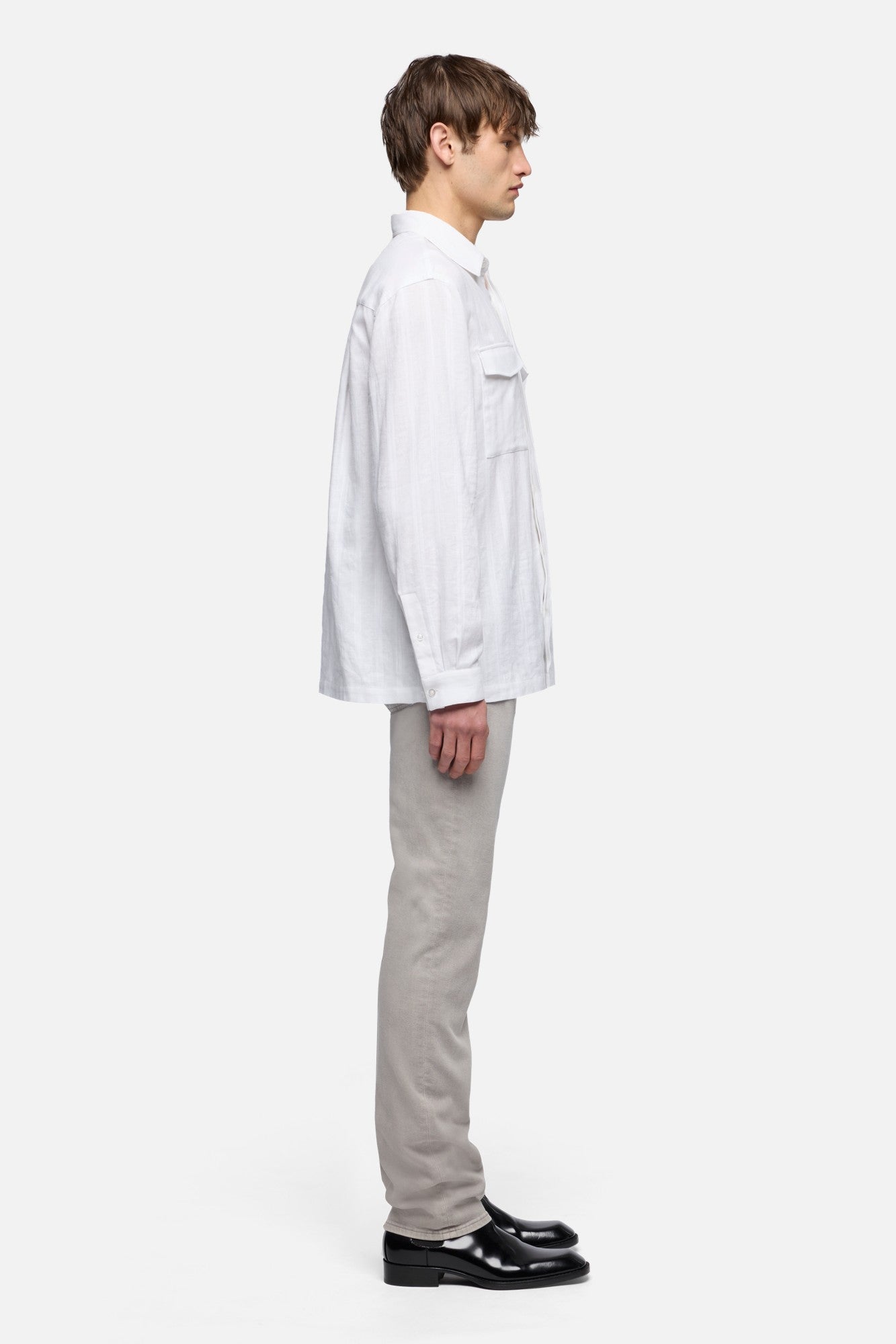 7-for-all-mankind-utility-shirt-baumwolle-leinen-wei-herren image 6
