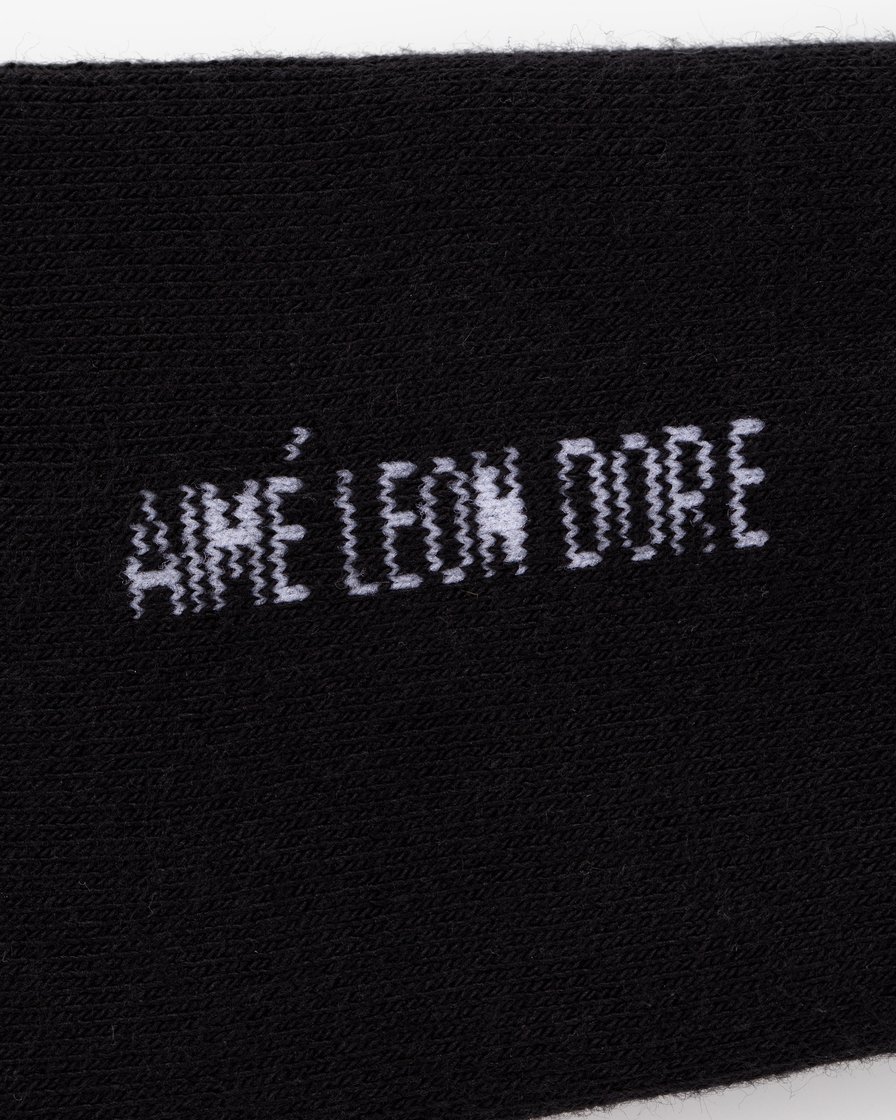 aim-leon-dore-crew-sock-3-pack-schwarz image 4