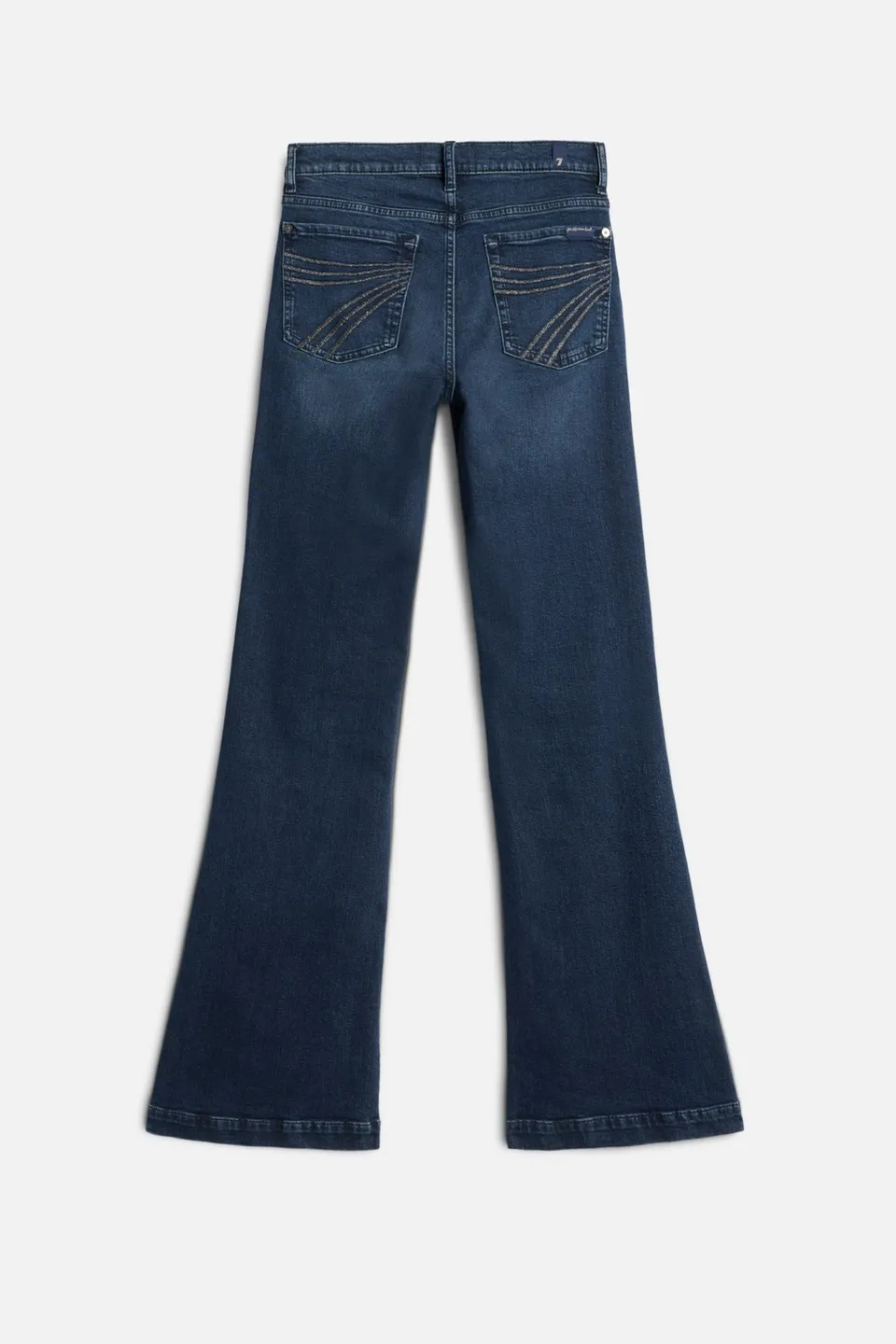 7-for-all-mankind-dojo-jeans-spill-mid-rise-flare-damenjeans-dunkelblau image 1