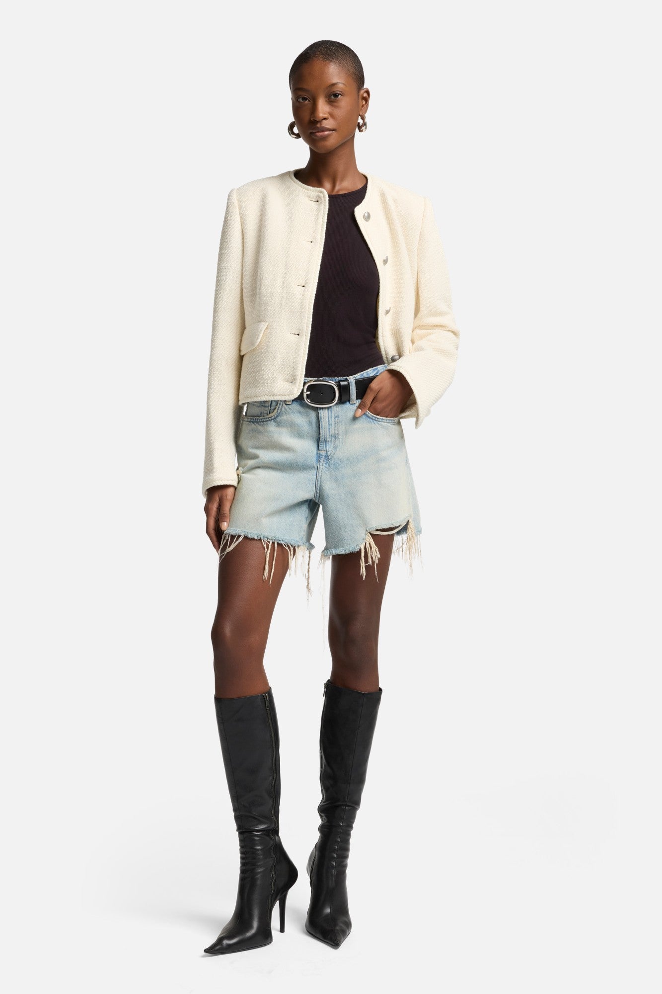 7-for-all-mankind-boucle-jacke-ivory image 2