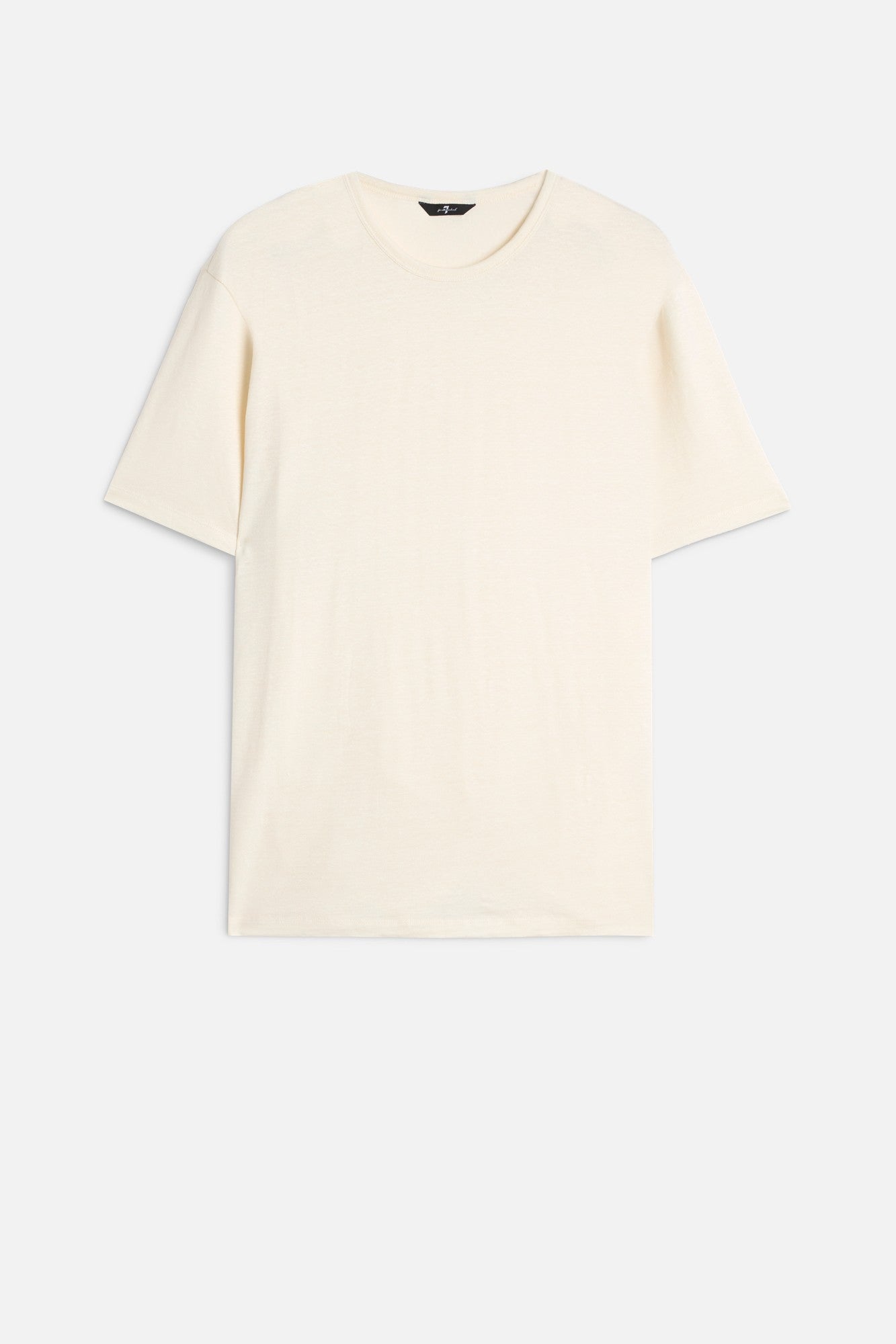 7-for-all-mankind-linen-tee-t-shirt-in-white image 1