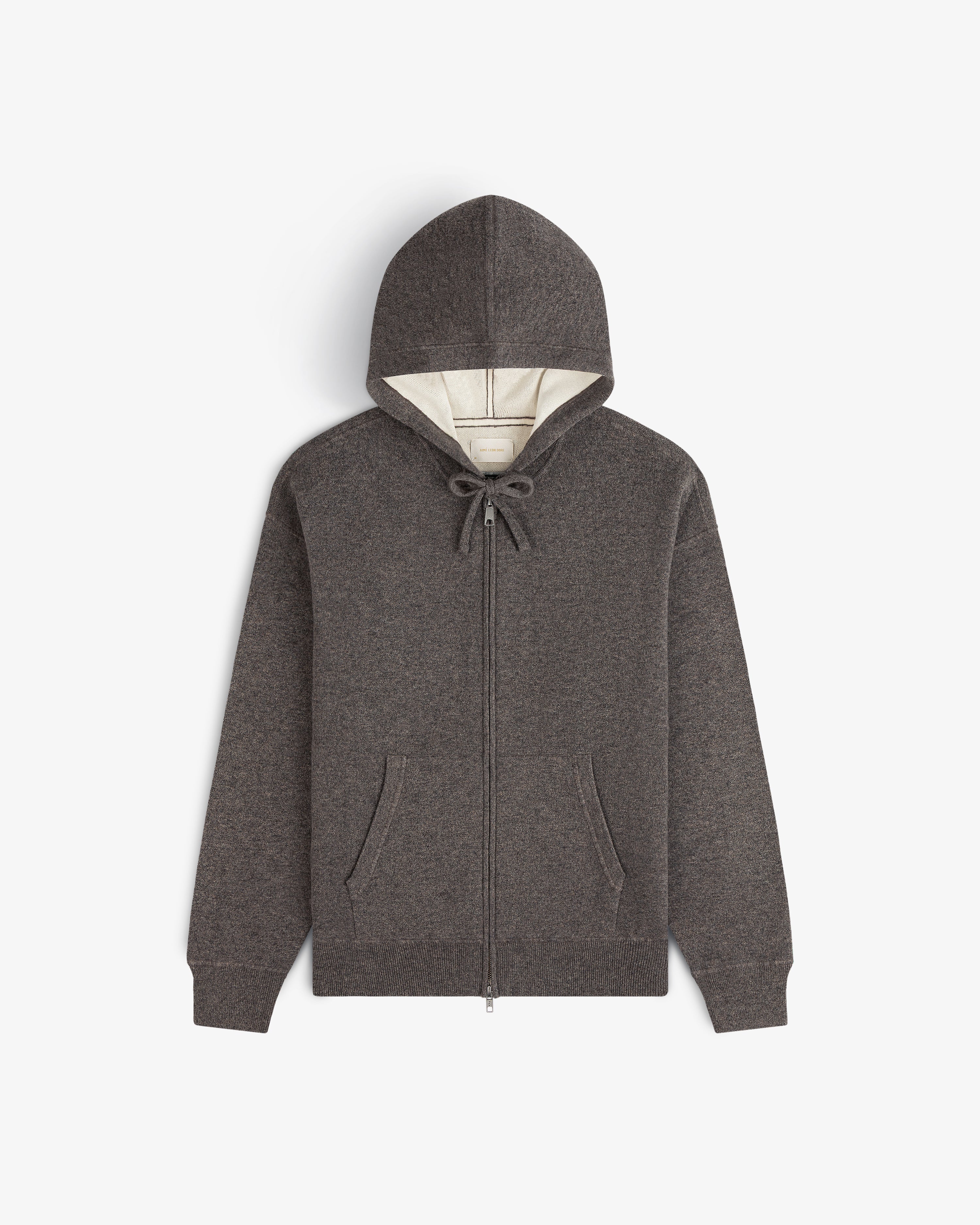 aim-leon-dore-full-zip-pavilion-cashmere-hoodie-braun-cashmere-hoodie image 2