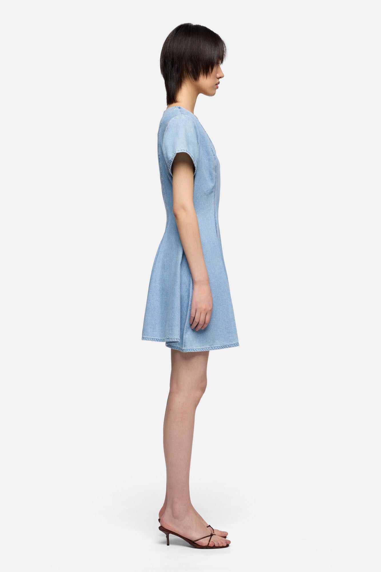 7-for-all-mankind-flared-dress-hana-damen-jeans-kleid image 6