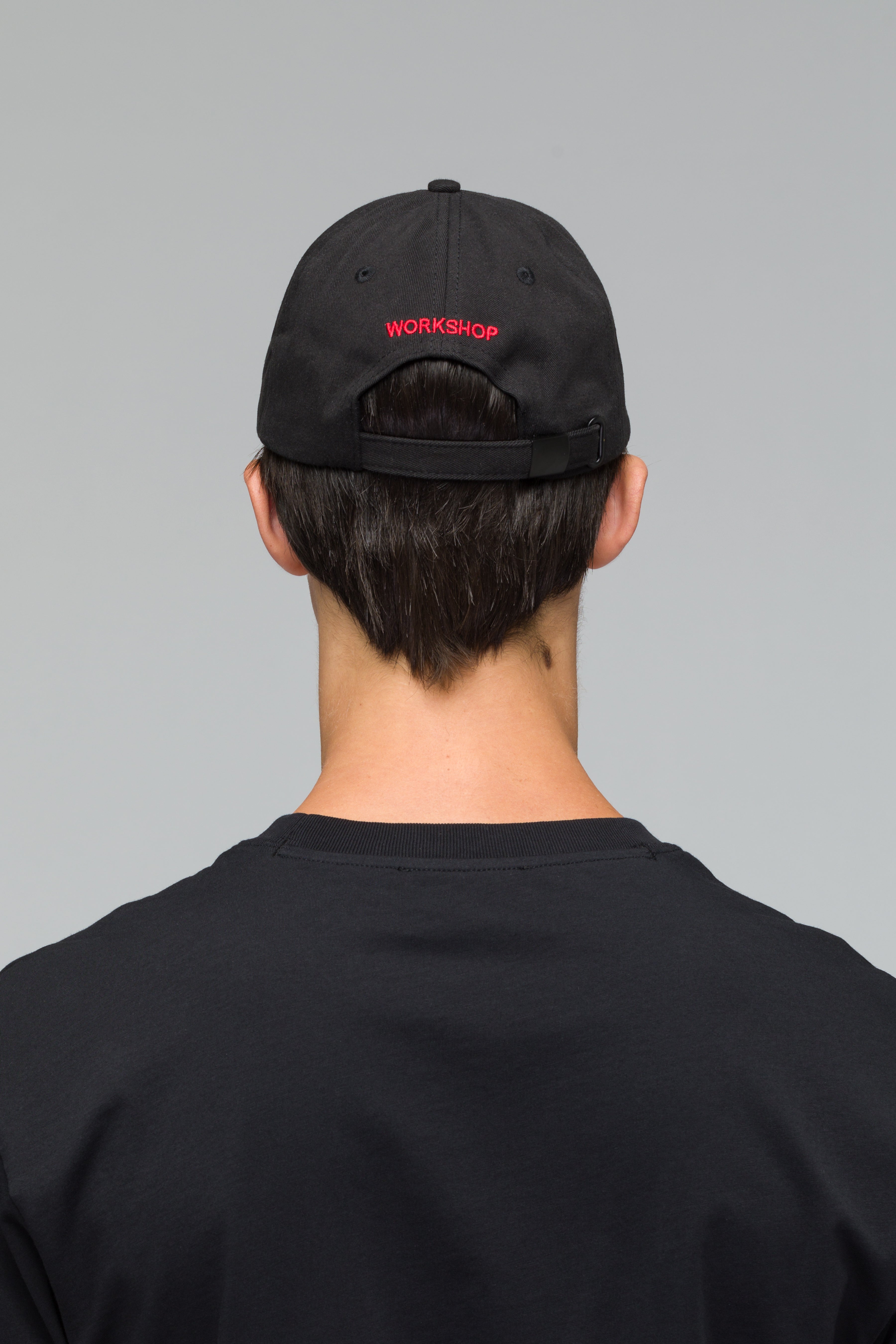 032c-classics-cap-schwarze-cap-mit-gesticktem-logo image 5