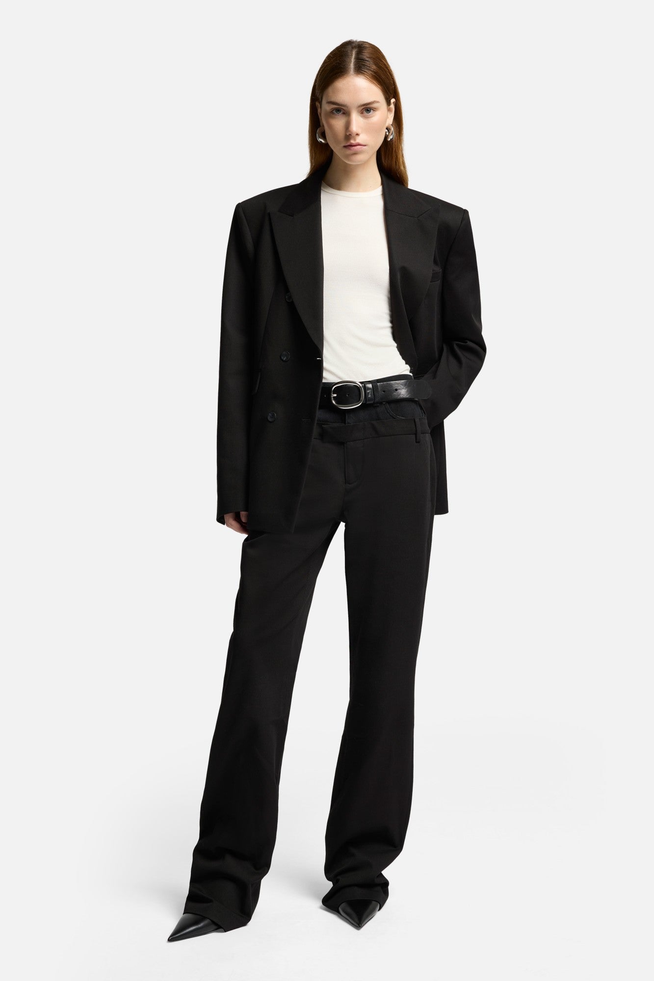 7-for-all-mankind-double-waist-trouser-in-black-hose image 2