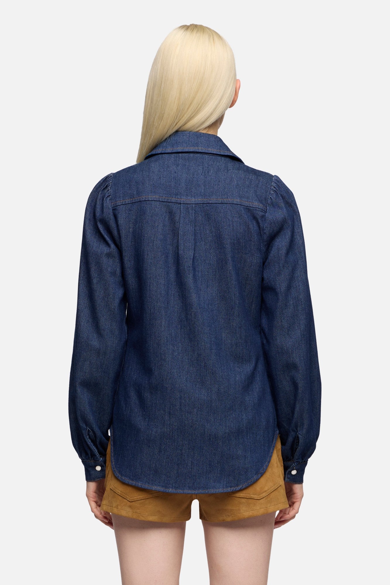 7-for-all-mankind-puff-sleeve-shirt-weightless-denim-halona image 5