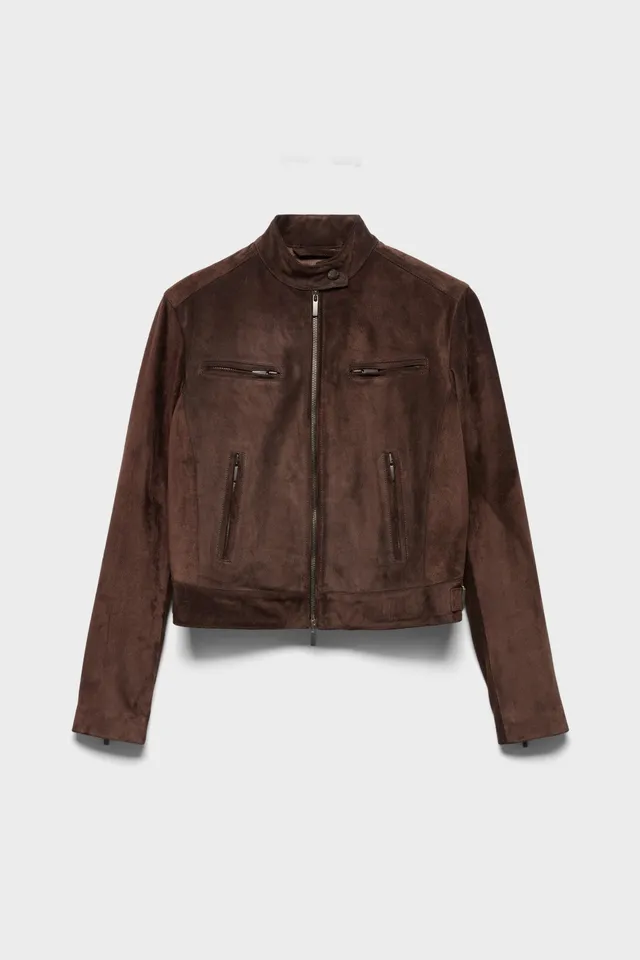 7-for-all-mankind-biker-jacket-suede-lederjacke-coffee-bean image 1