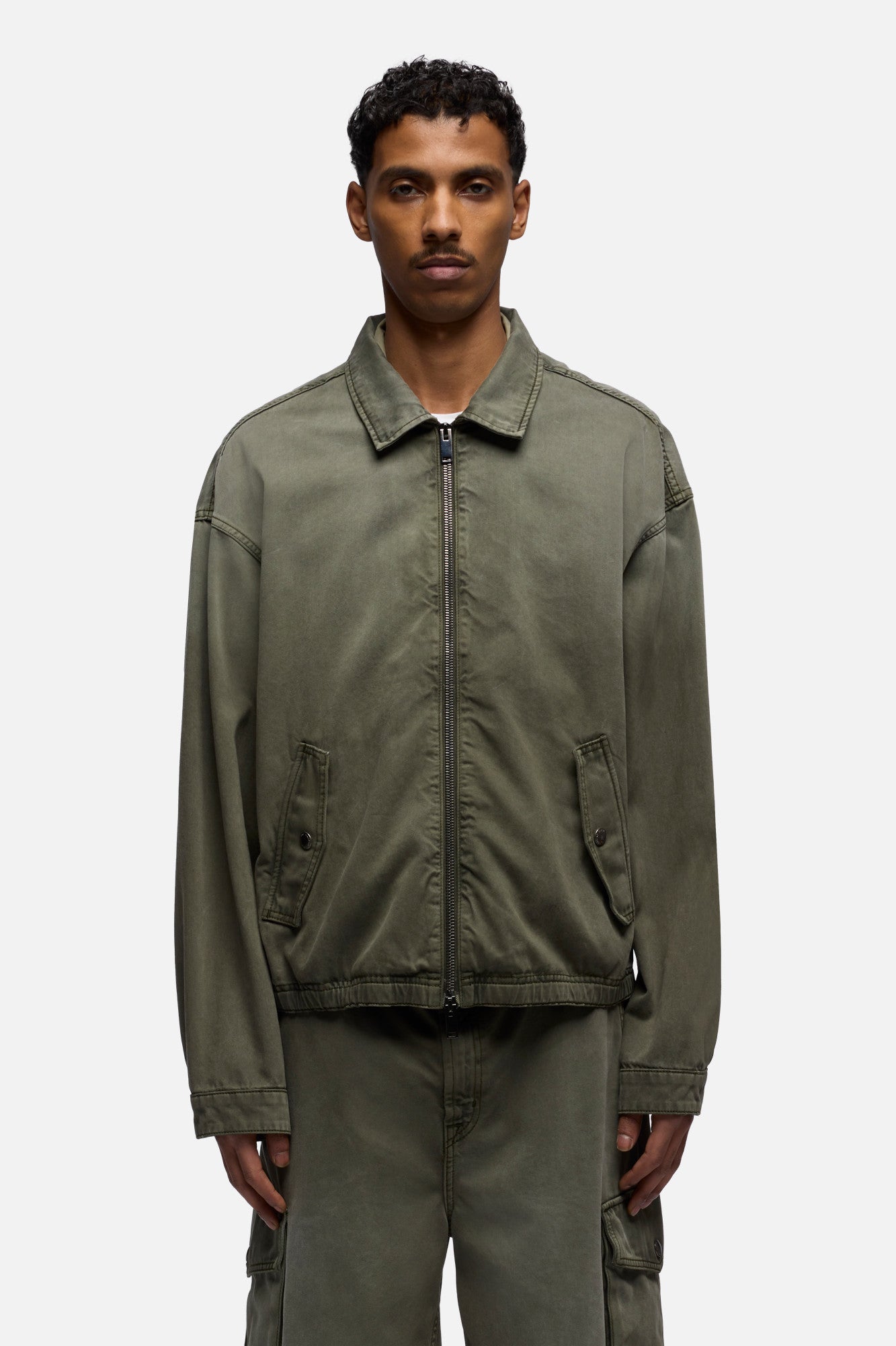 7-for-all-mankind-aviator-jacket-denim-sunfaded-moss-herren image 3