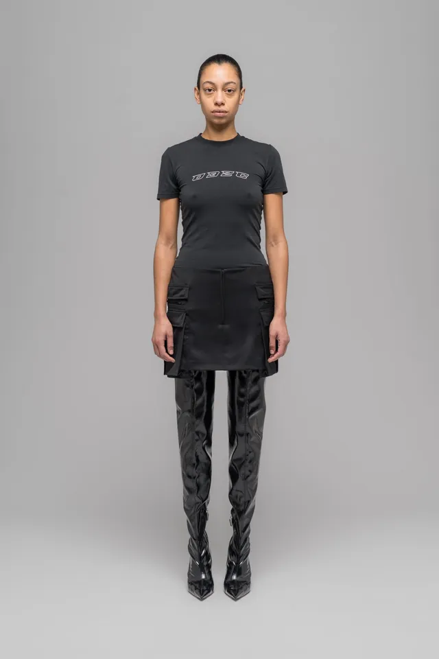 032c-nuclear-tight-suit-skirt-damen-minirock-aus-wolle image 1