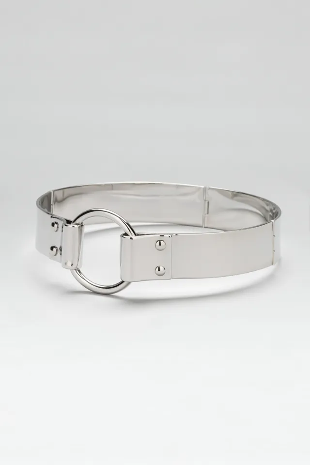 032c-ring-choker-silber-halskette-damen image 1