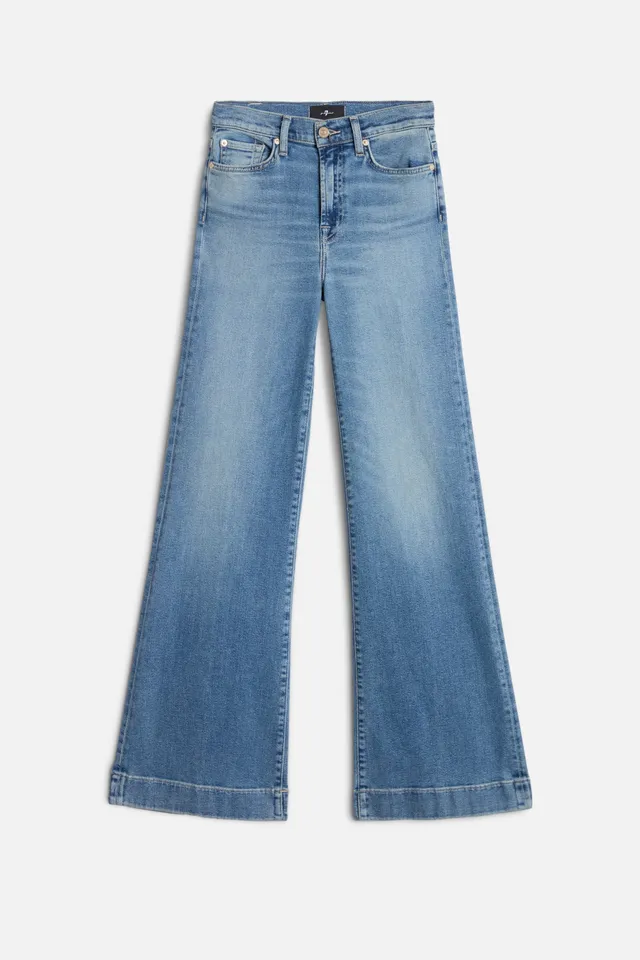 7-for-all-mankind-modern-dojo-flare-jeans-luxe-vintage-aquashade-damen image 1