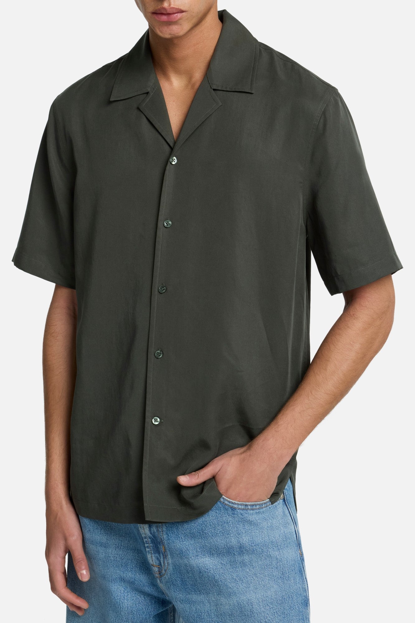 7-for-all-mankind-lyocell-camp-shirt-in-forest-herren-kurzarm-hemd image 4
