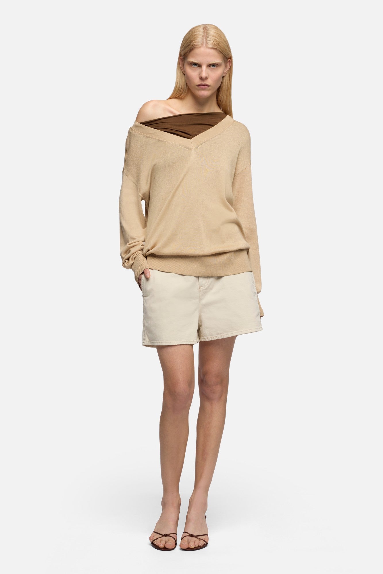 7-for-all-mankind-trouser-short-comfort-twill-clay-damen image 2