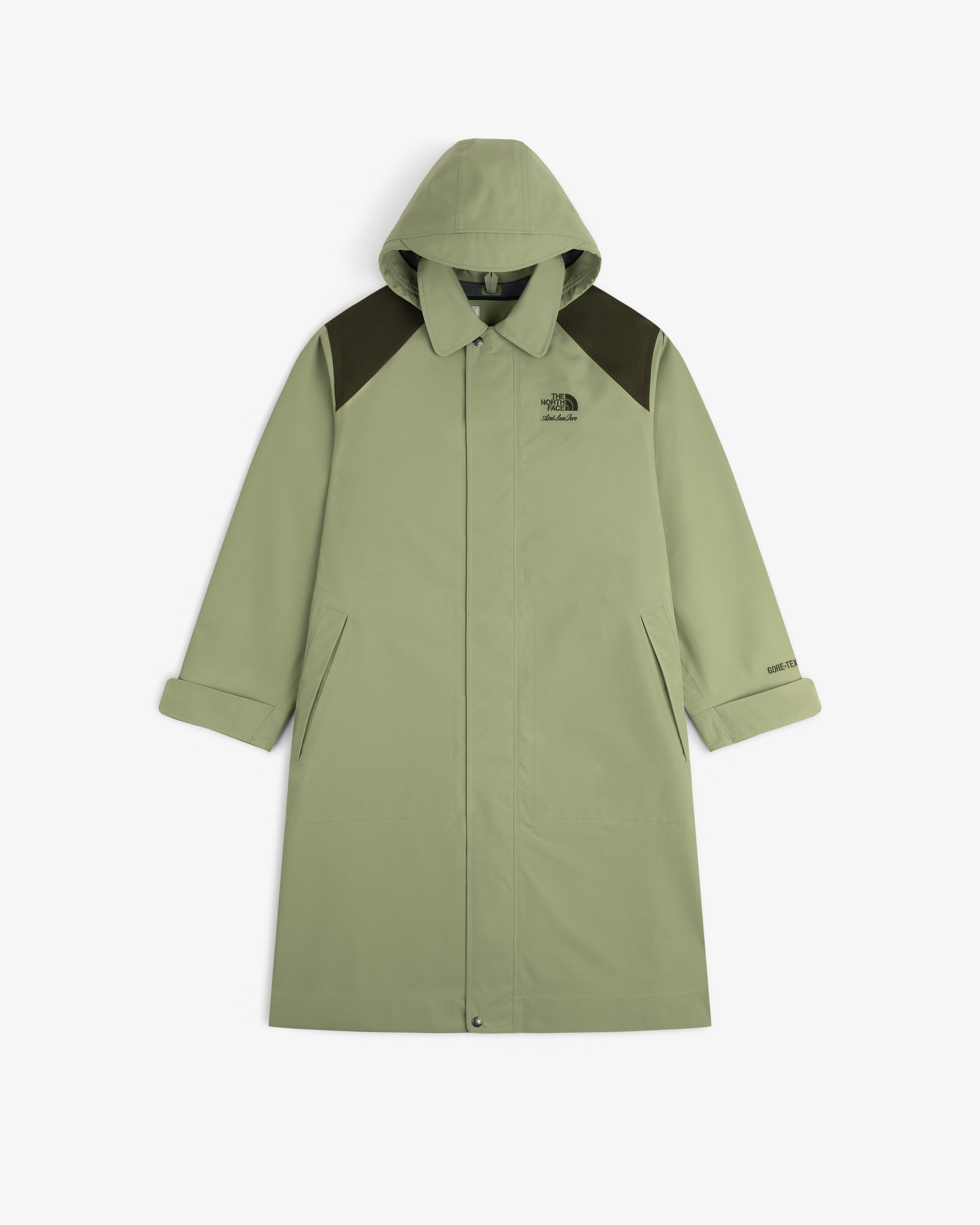 aim-leon-dore-x-the-north-face-gore-tex-trench-coat image 2
