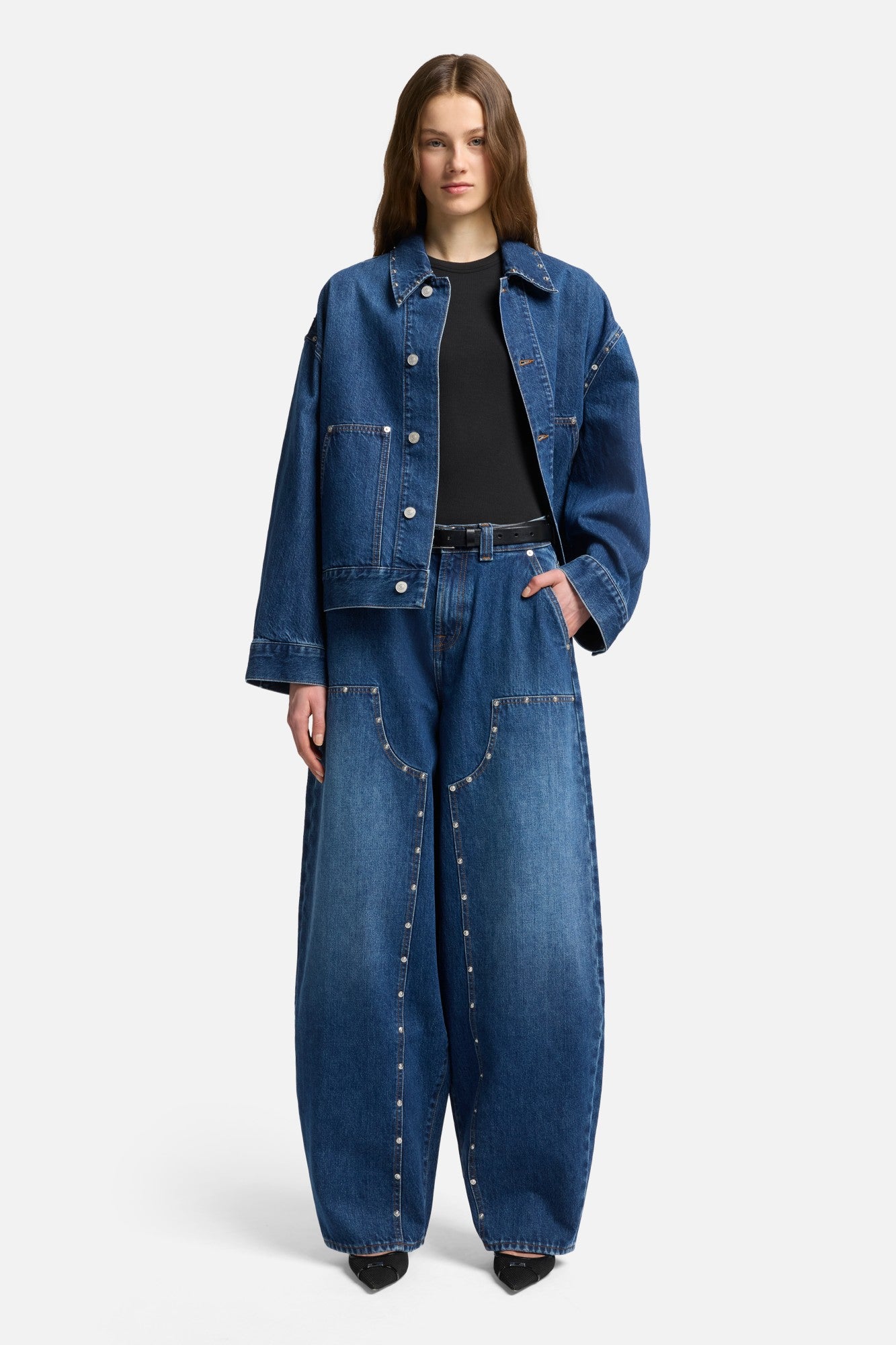 7-for-all-mankind-mankind-studded-balloon-jeans-le-blue-damen-jeans image 2