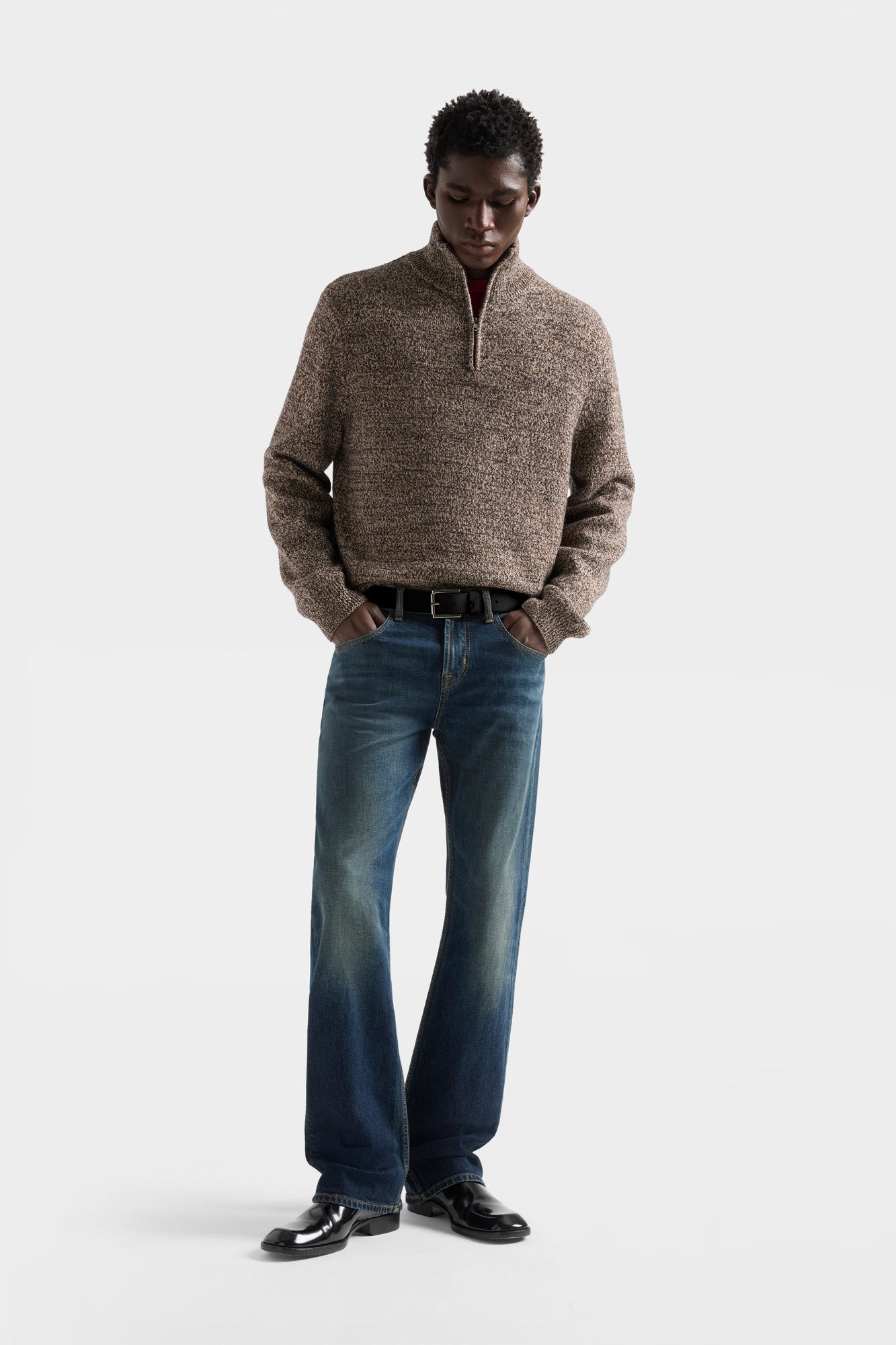 7-for-all-mankind-the-bootcut-jeans-luxe-vintage-stock image 2