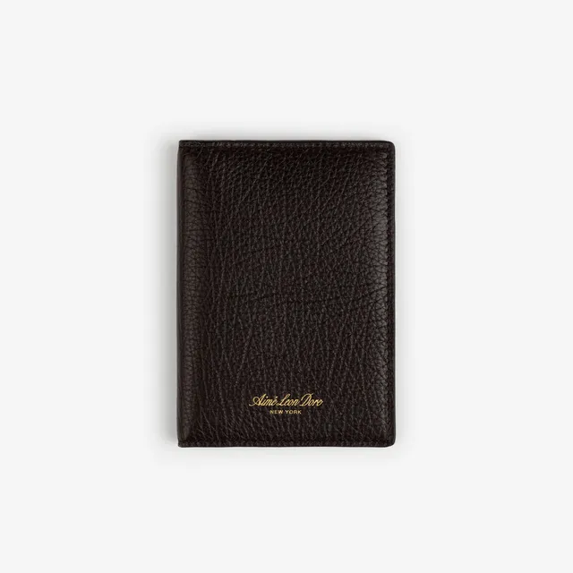 aim-leon-dore-tumbled-leather-passport-holder-braun-aus-kalbsleder image 1
