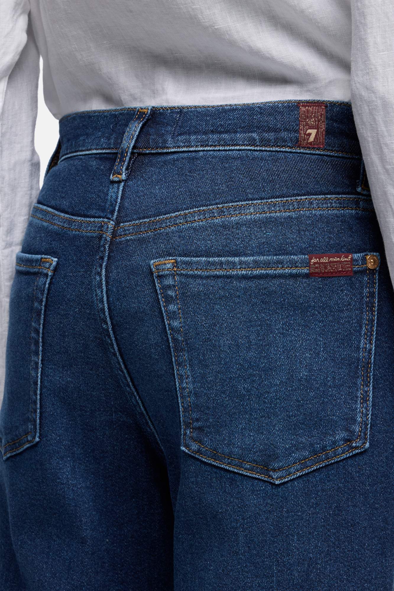7-for-all-mankind-modern-dojo-luxe-vintage-blue-vibe-damen-flare-jeans image 4