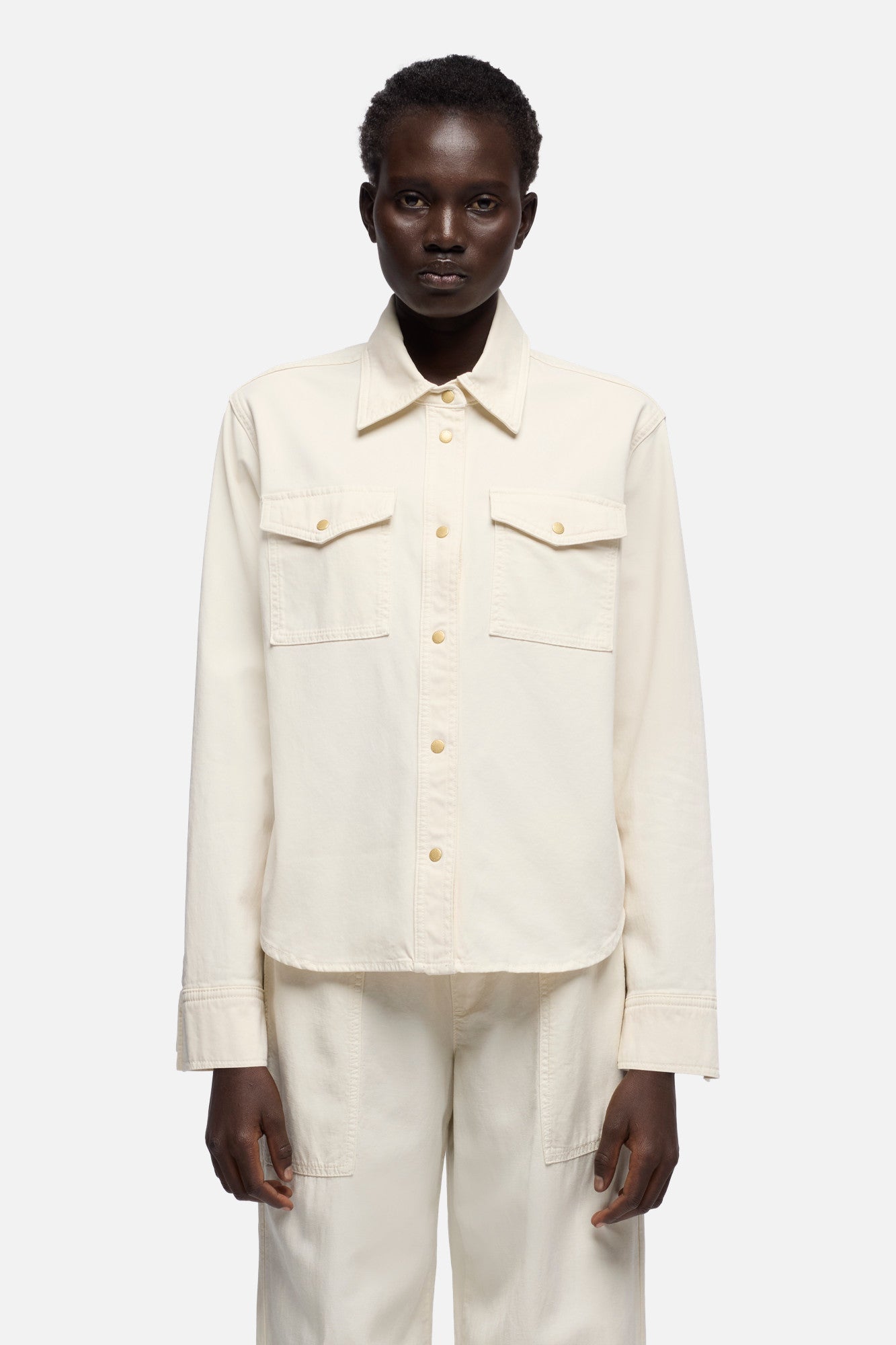 7-for-all-mankind-classic-shirt-comfort-twill-hemd-in-ecru image 3
