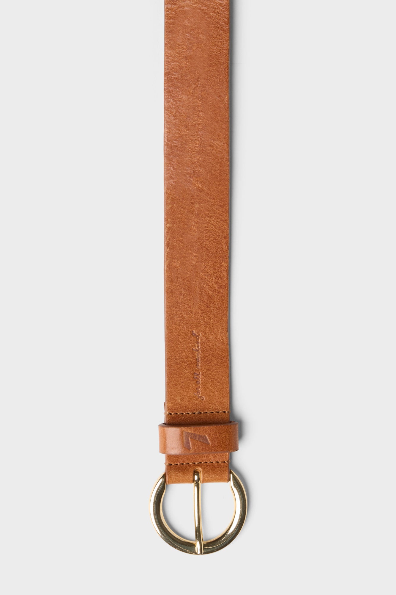 7-for-all-mankind-round-buckle-g-rtel-natural-italienisches-leder image 3