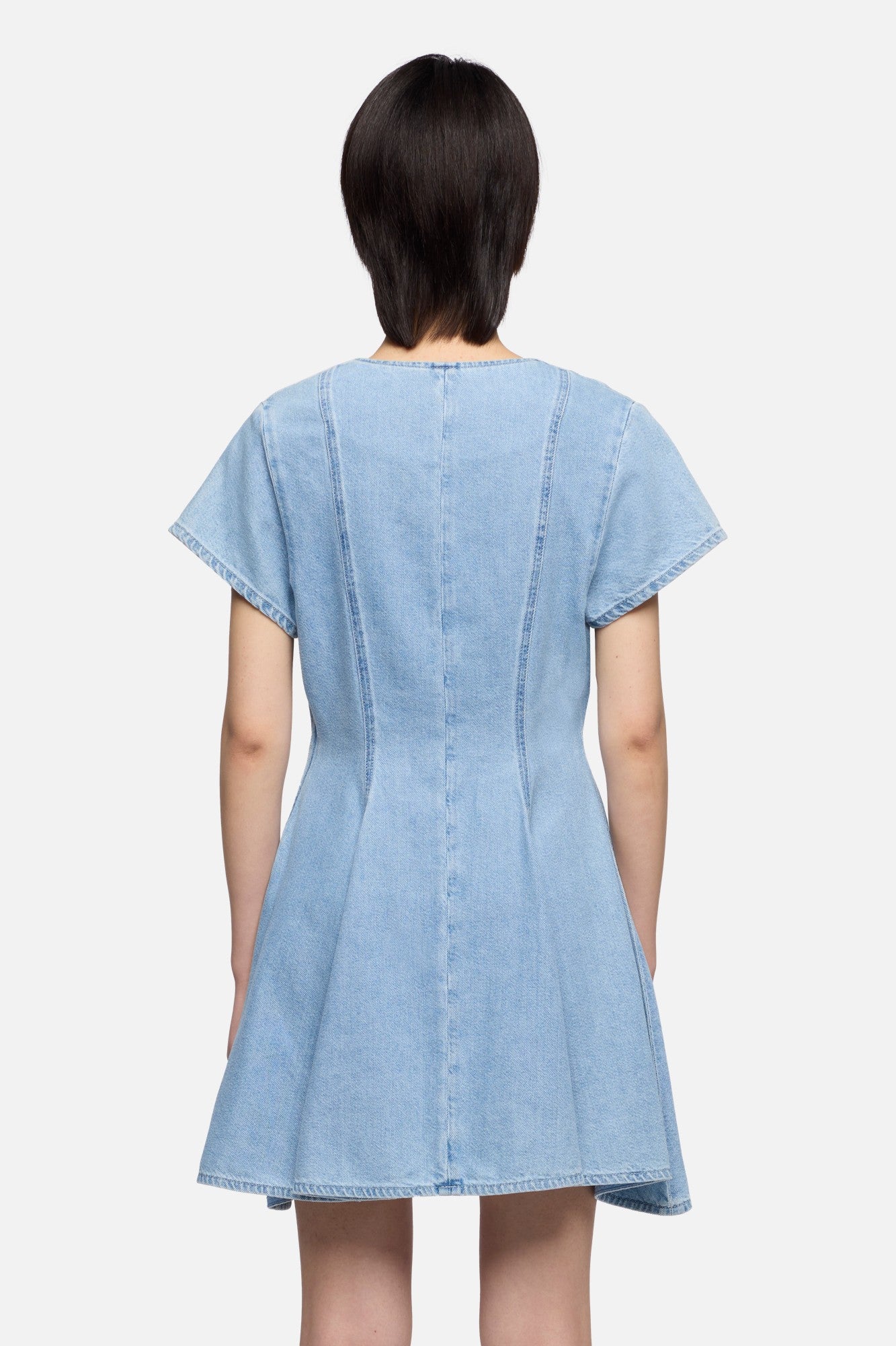 7-for-all-mankind-flared-dress-hana-damen-jeans-kleid image 5