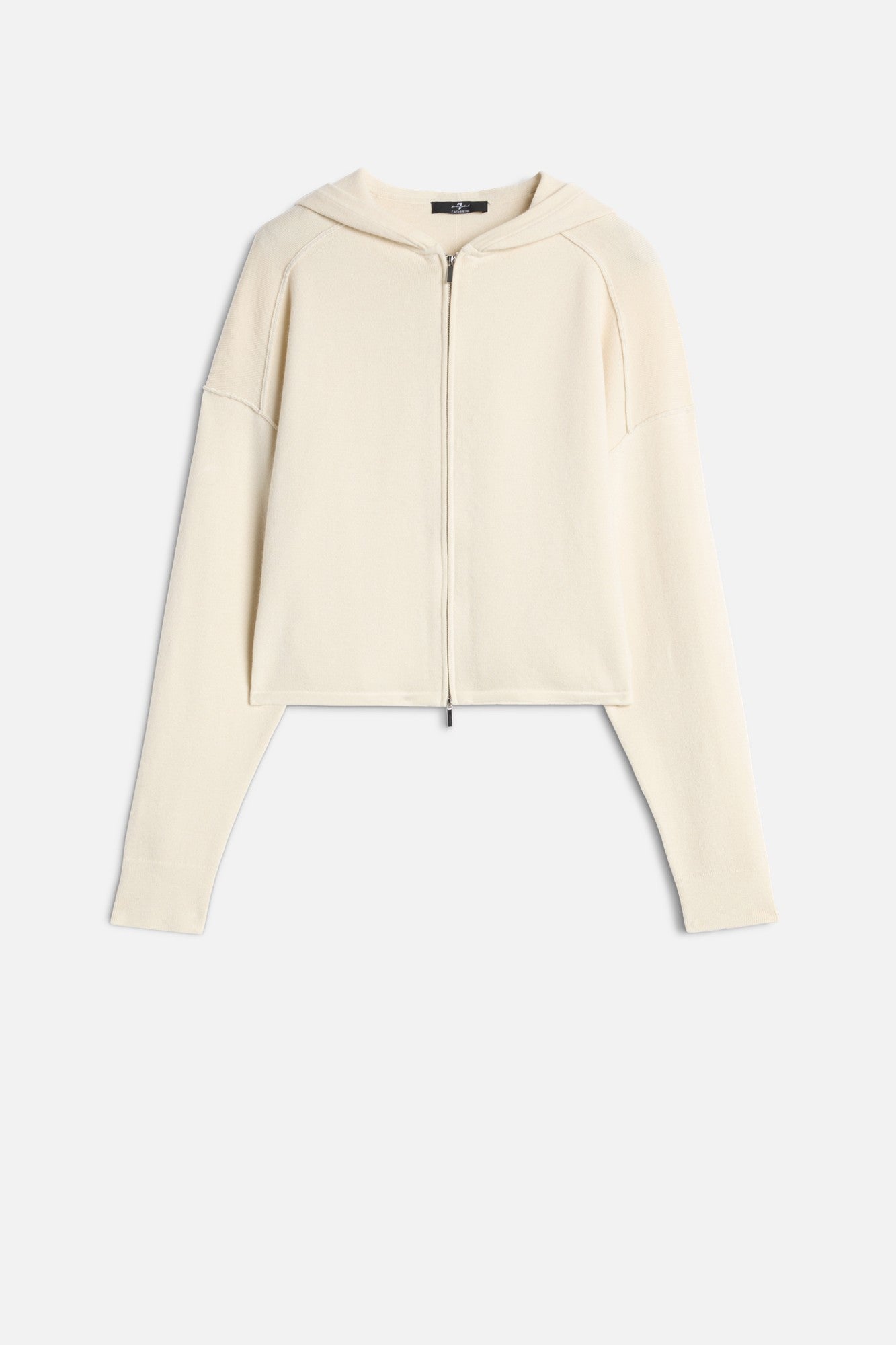 7-for-all-mankind-cashmere-zipper-hoodie-ice-white-damen image 1