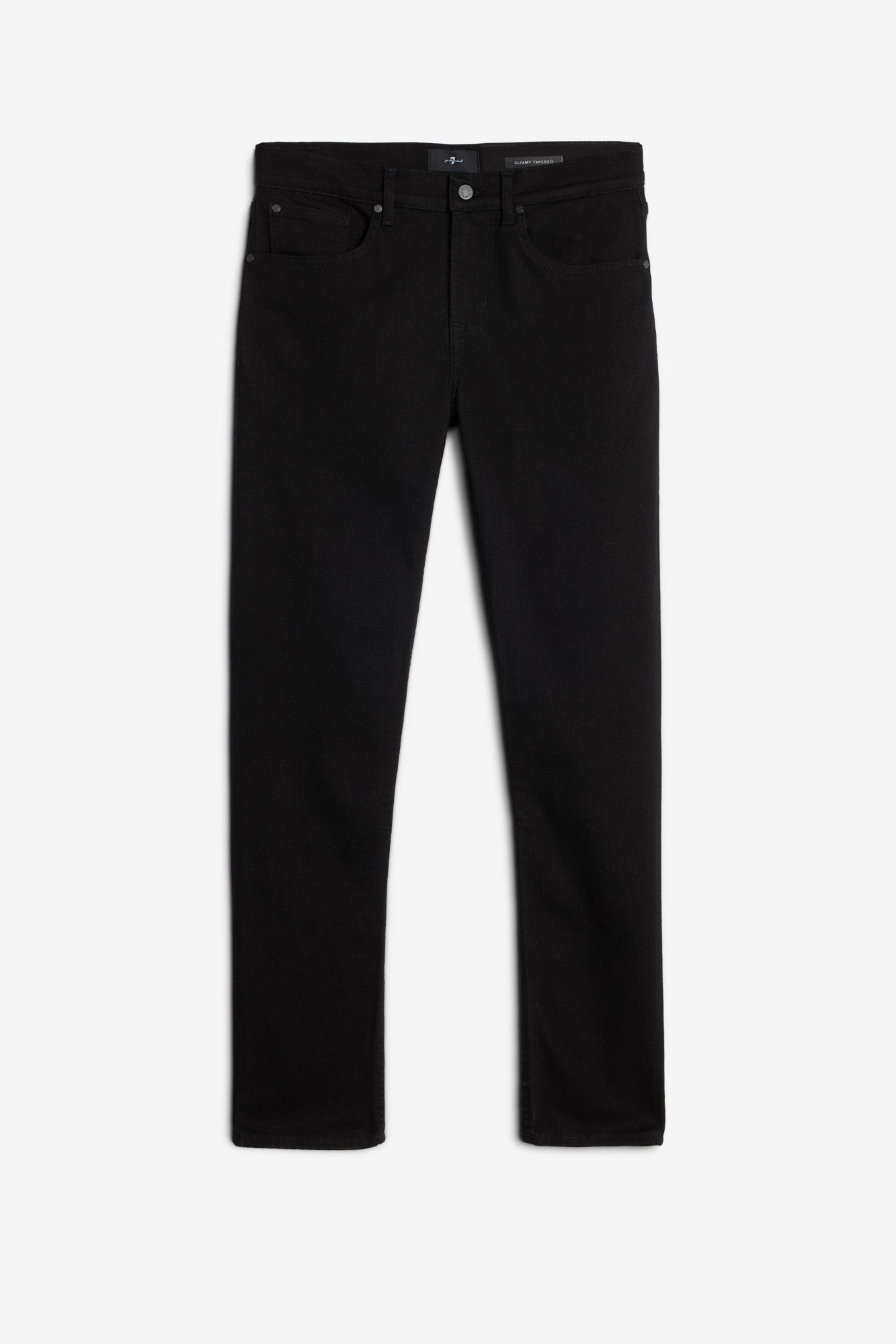 7-for-all-mankind-slimmy-tapered-luxe-performance-rinse-black-jeans-herren image 1