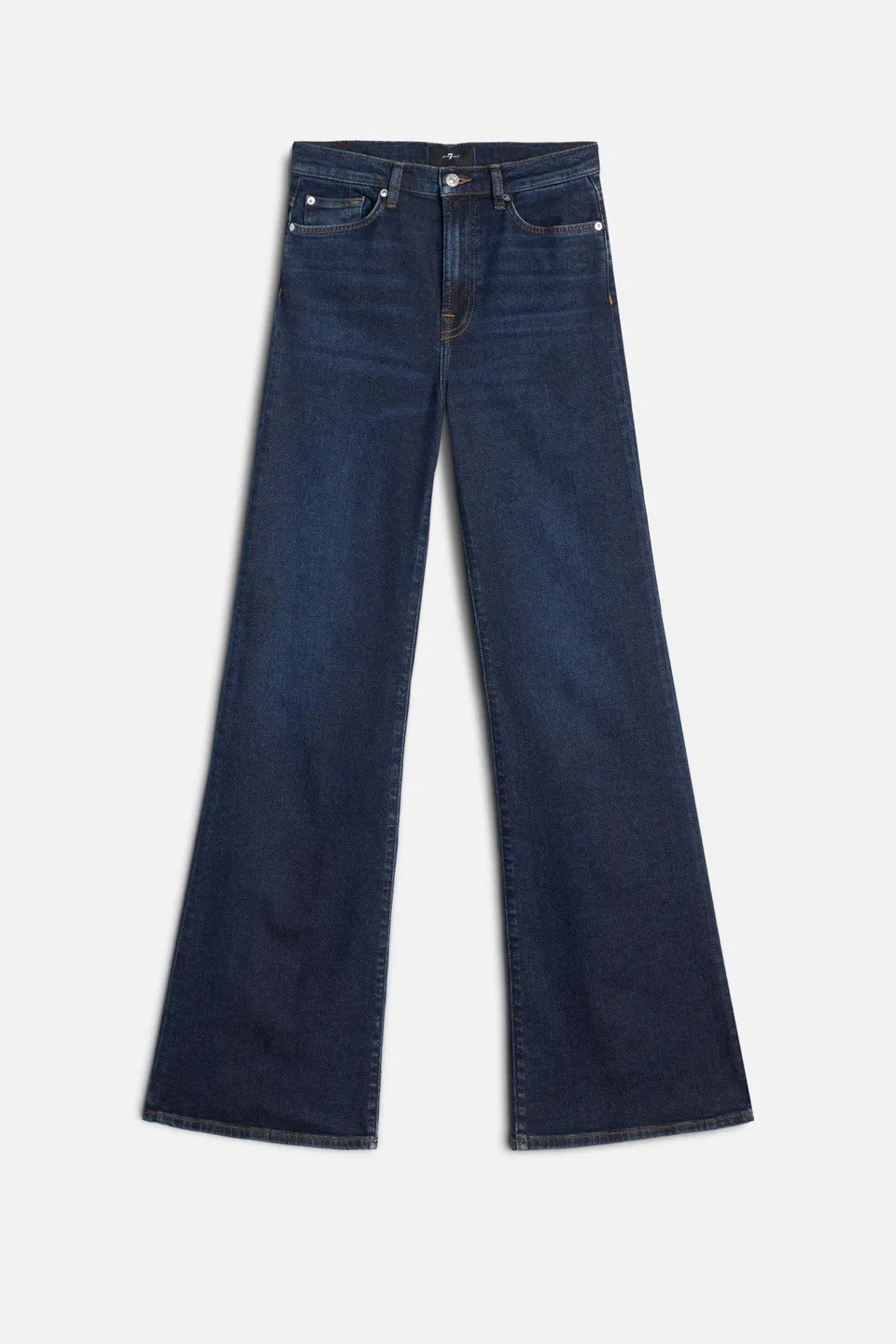 7-for-all-mankind-luxe-vintage-modern-dojo-flare-jeans-bluecrest-damen image 1