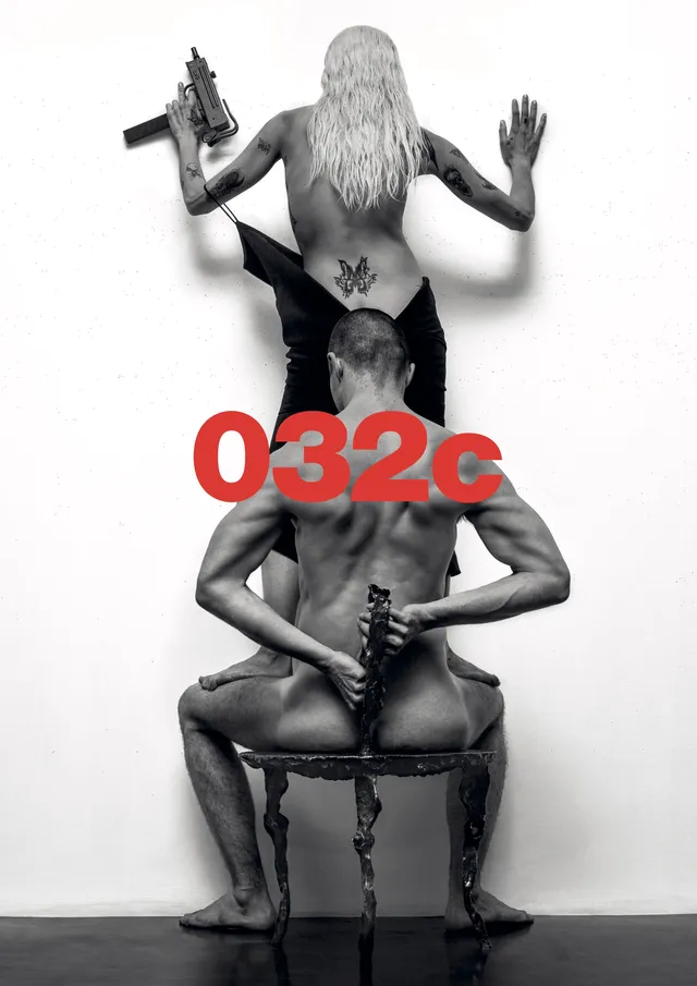 032c-steven-klein-poster-gabbriette-print image 1