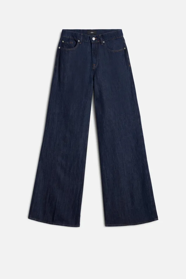 7-for-all-mankind-tailorless-lotta-wide-leg-damen-jeans-in-indigo-linen-blossom image 1