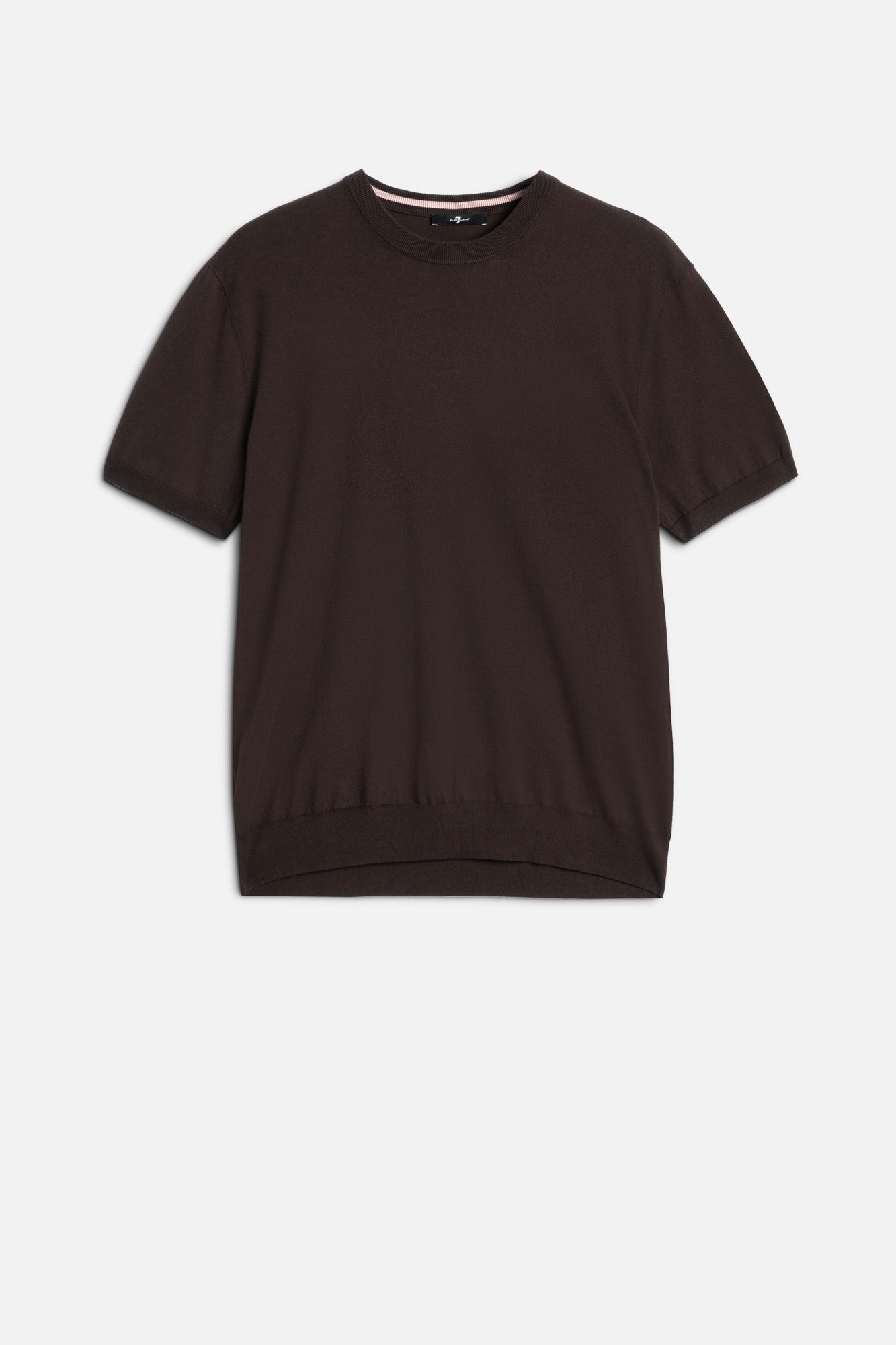 7-for-all-mankind-classic-short-sleeve-pullover-espresso image 1