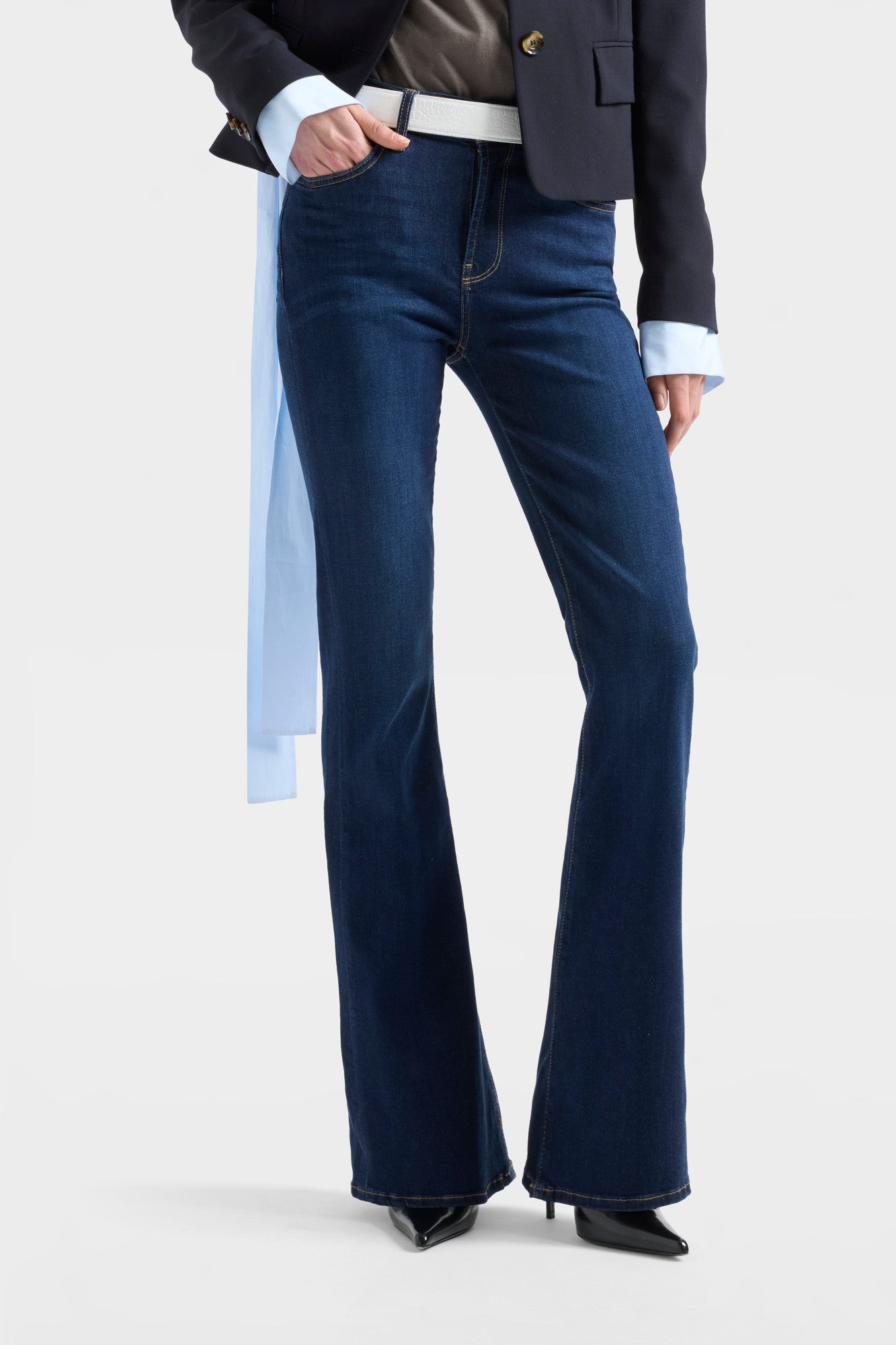 7-for-all-mankind-slim-illusion-high-waist-ali-tried-true-damen-jeans image 3