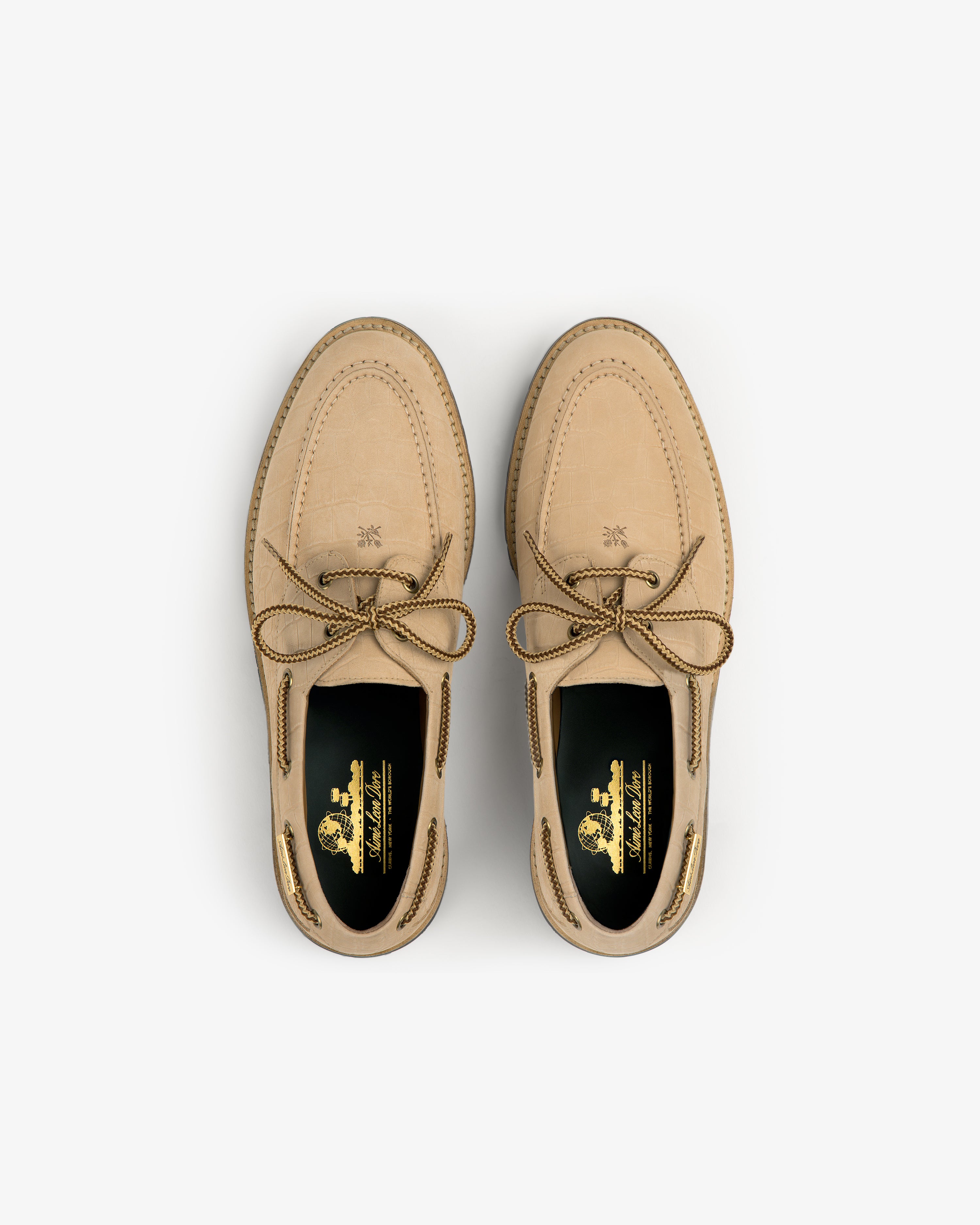 aim-leon-dore-p-pia-boat-shoe-tan-bootsschuh image 5