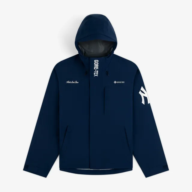 aim-leon-dore-yankees-gore-tex-rain-delay-jacket-navy image 1