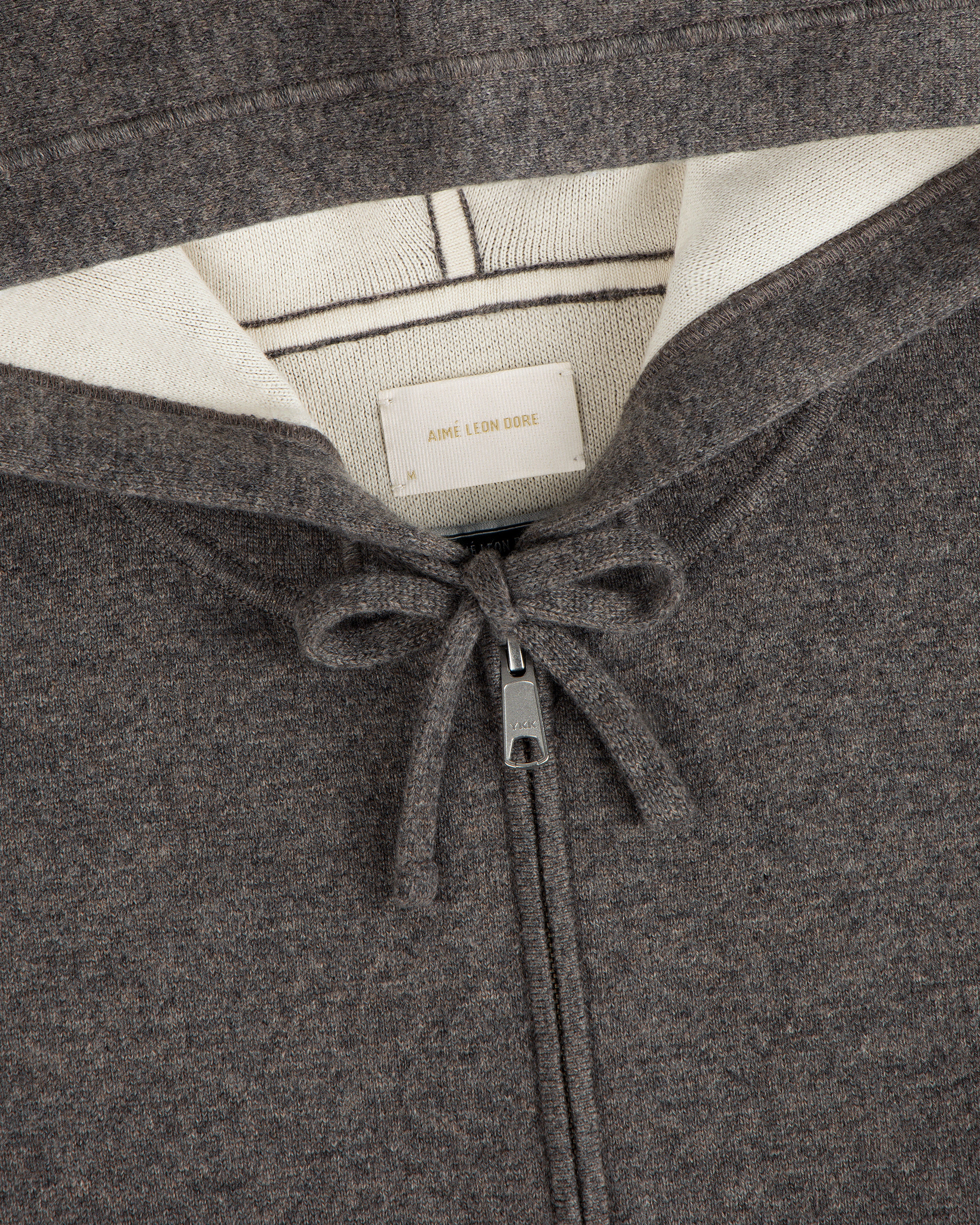 aim-leon-dore-full-zip-pavilion-cashmere-hoodie-braun-cashmere-hoodie image 3