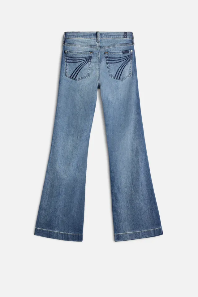 7-for-all-mankind-tailorless-dojo-damen-jeans-distressed-authentic-light image 1
