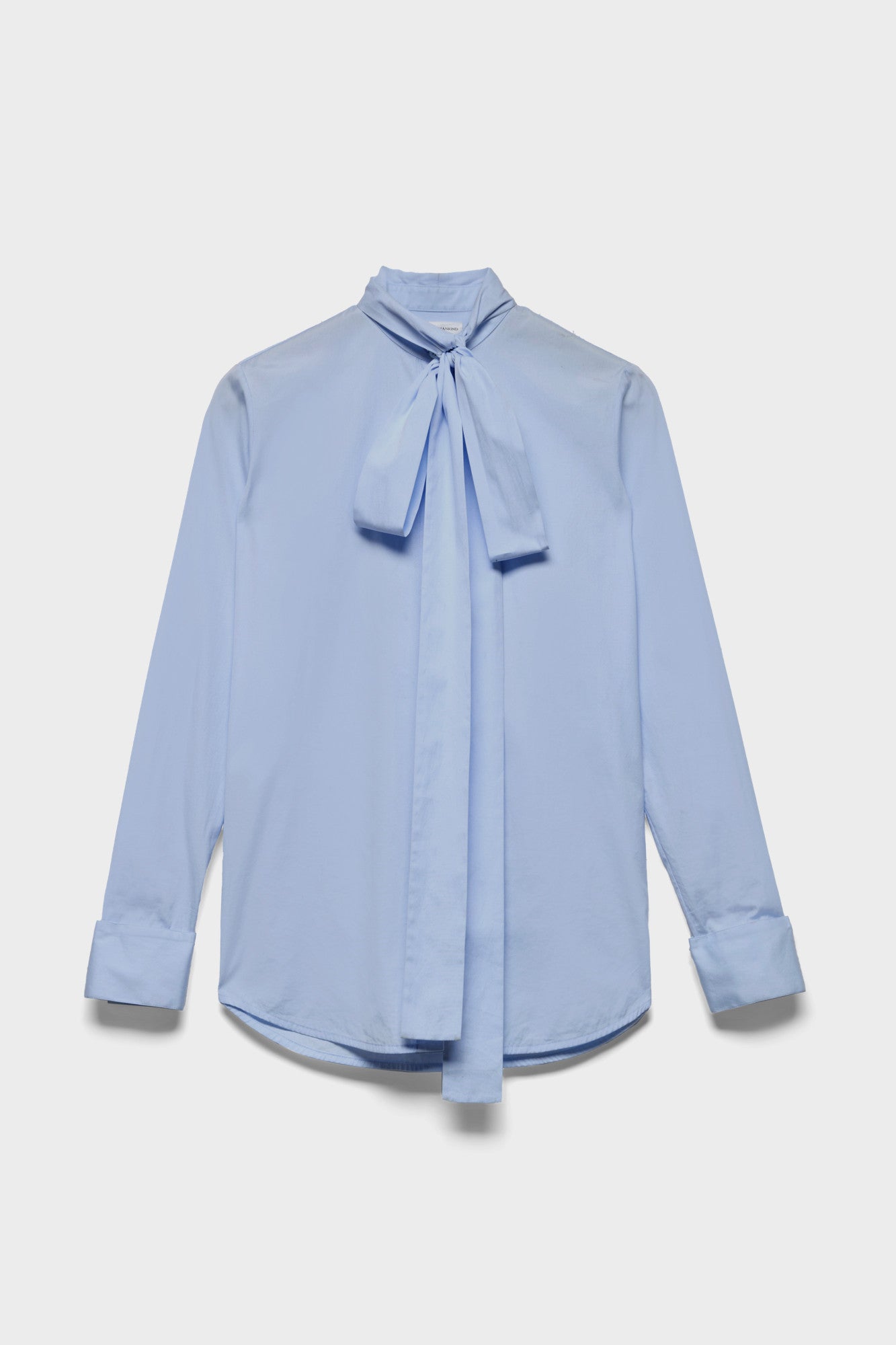 7-for-all-mankind-long-sleeve-bow-shirt-popeline-hemd-sky-blue image 1