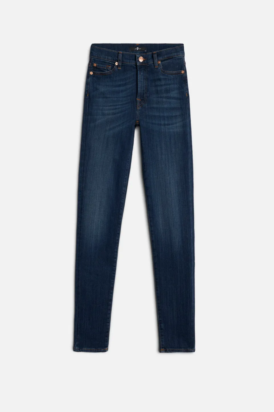 7-for-all-mankind-the-skinny-damen-jeans-slim-illusion-starlight-dark-blue image 1