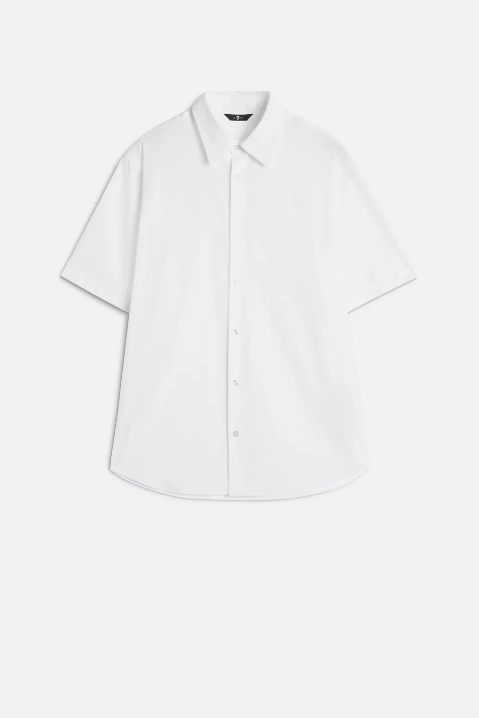 7-for-all-mankind-short-sleeve-poplin-hemd-white-baumwolle image 1